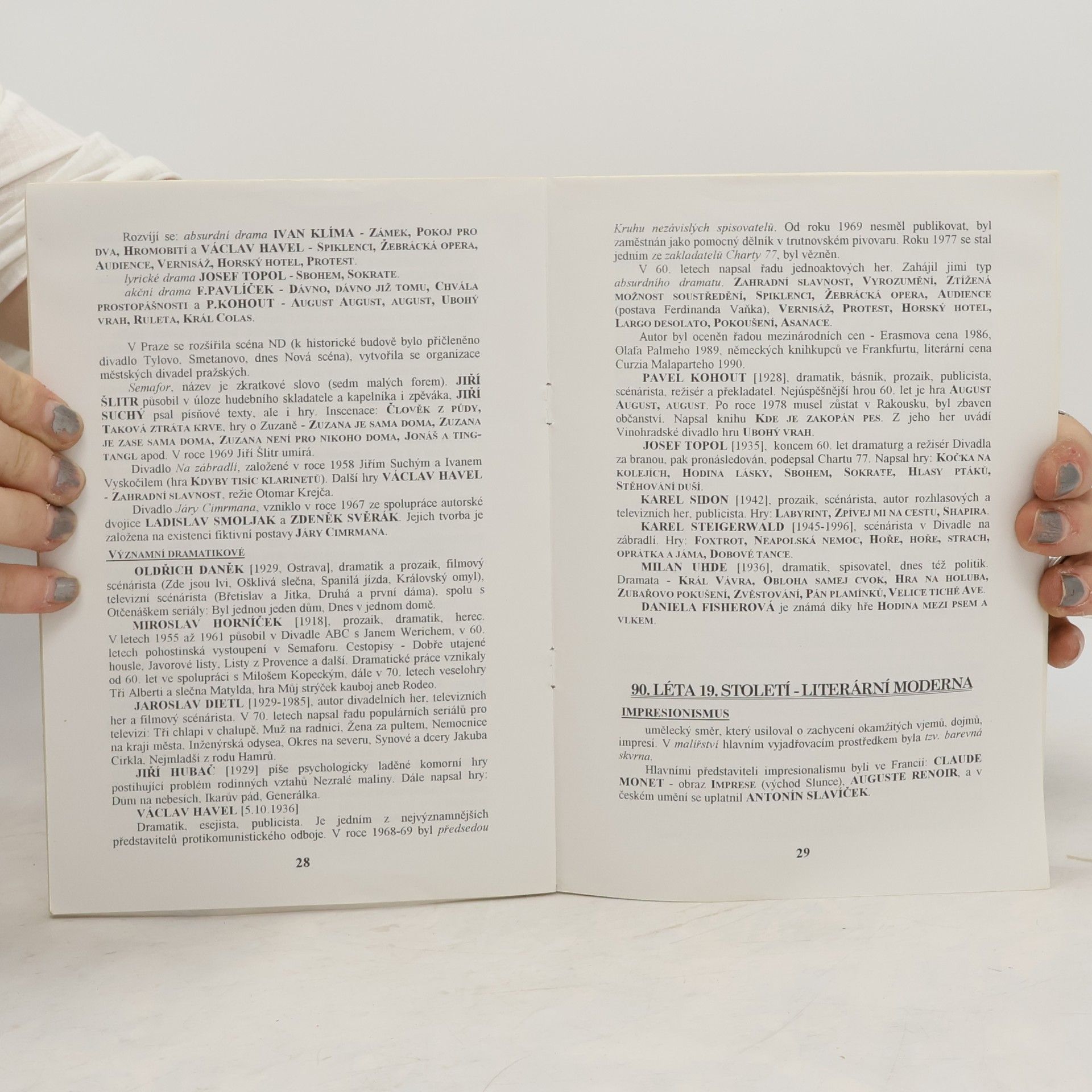 Daniela Kelišová Maturitní otázky z literatury