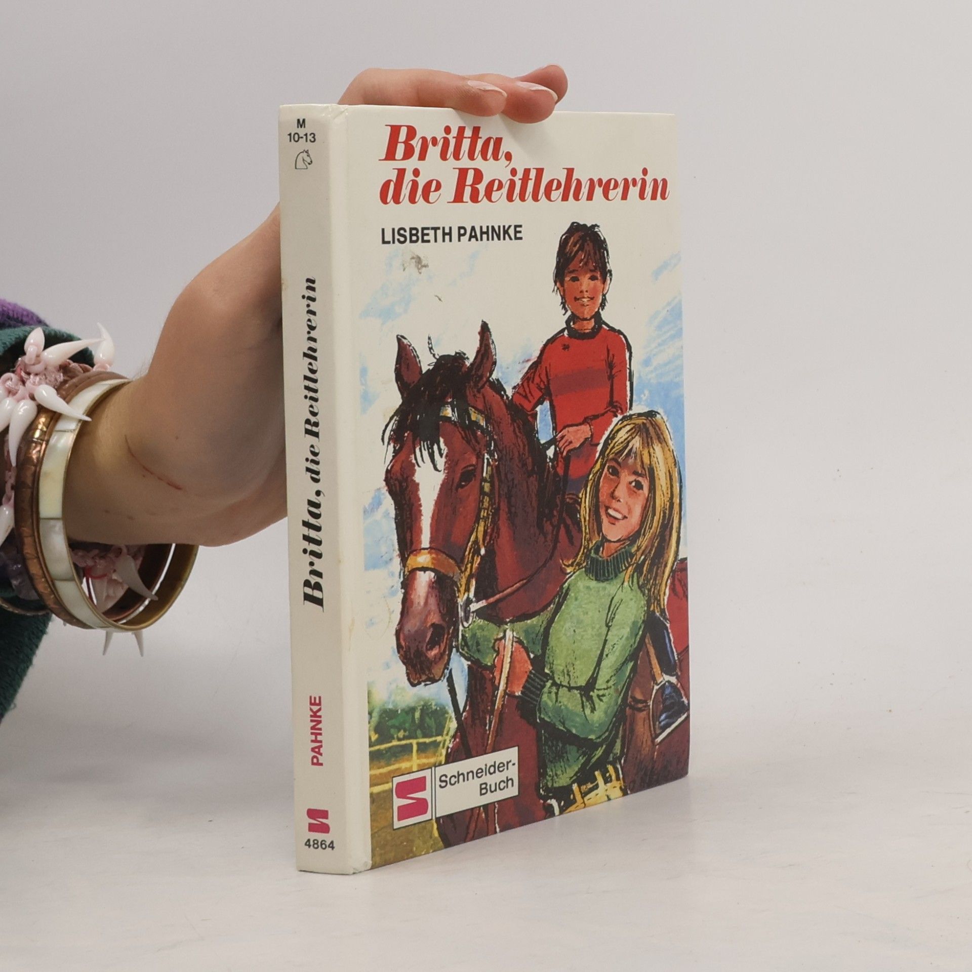 Britta, die Reitlehrerin