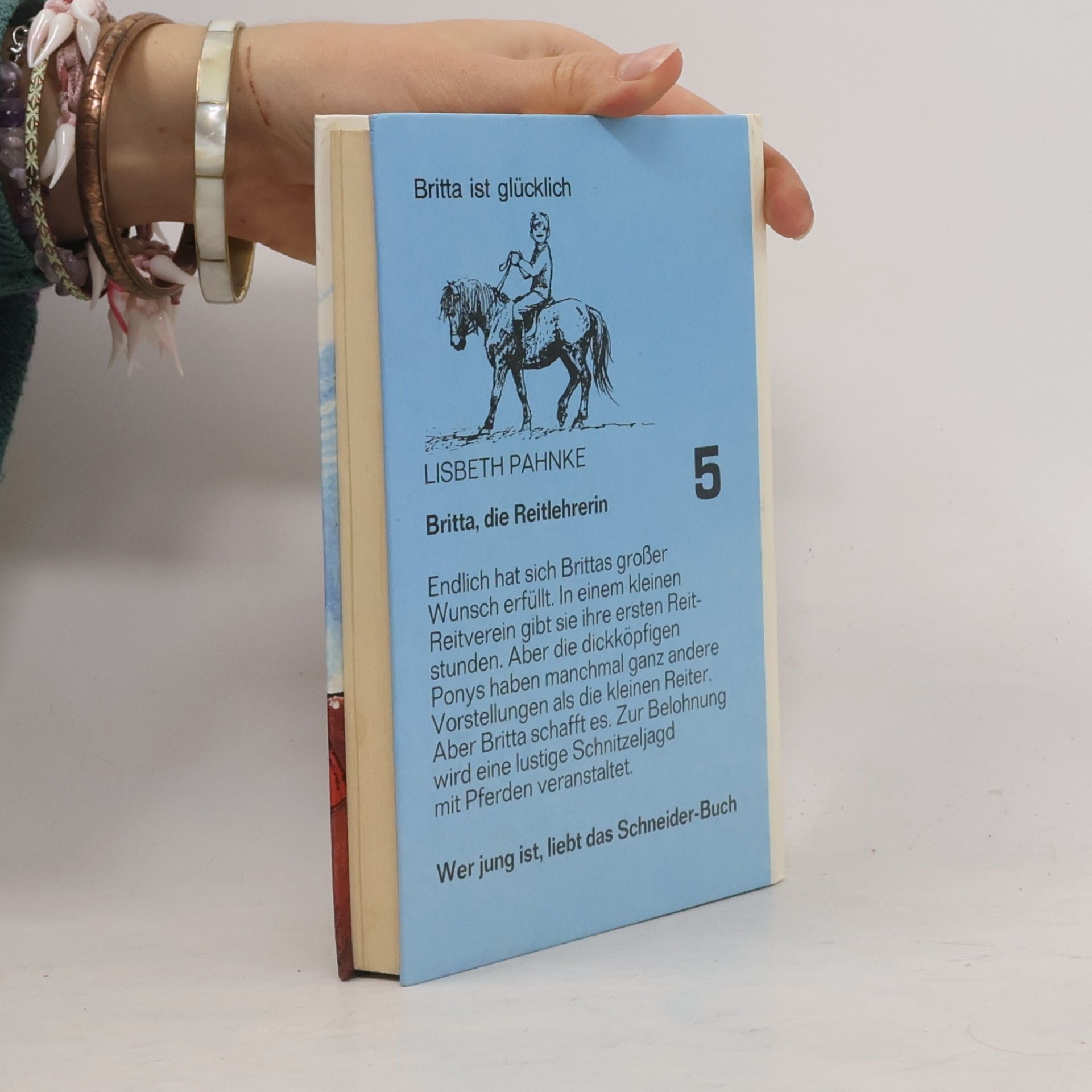 Lisbeth Pahnke Britta, die Reitlehrerin