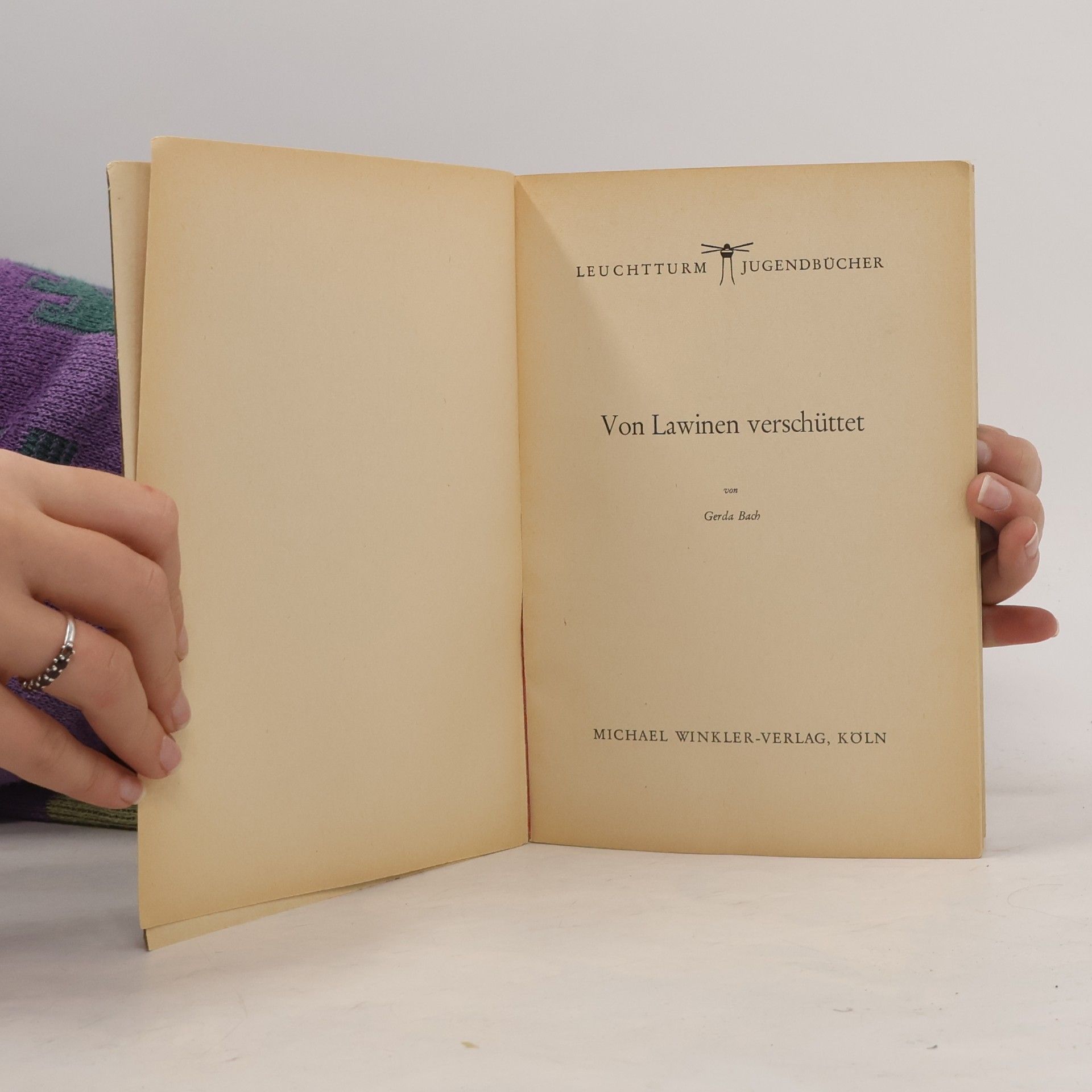 Gerda Bach Von Lawinen verschüttet