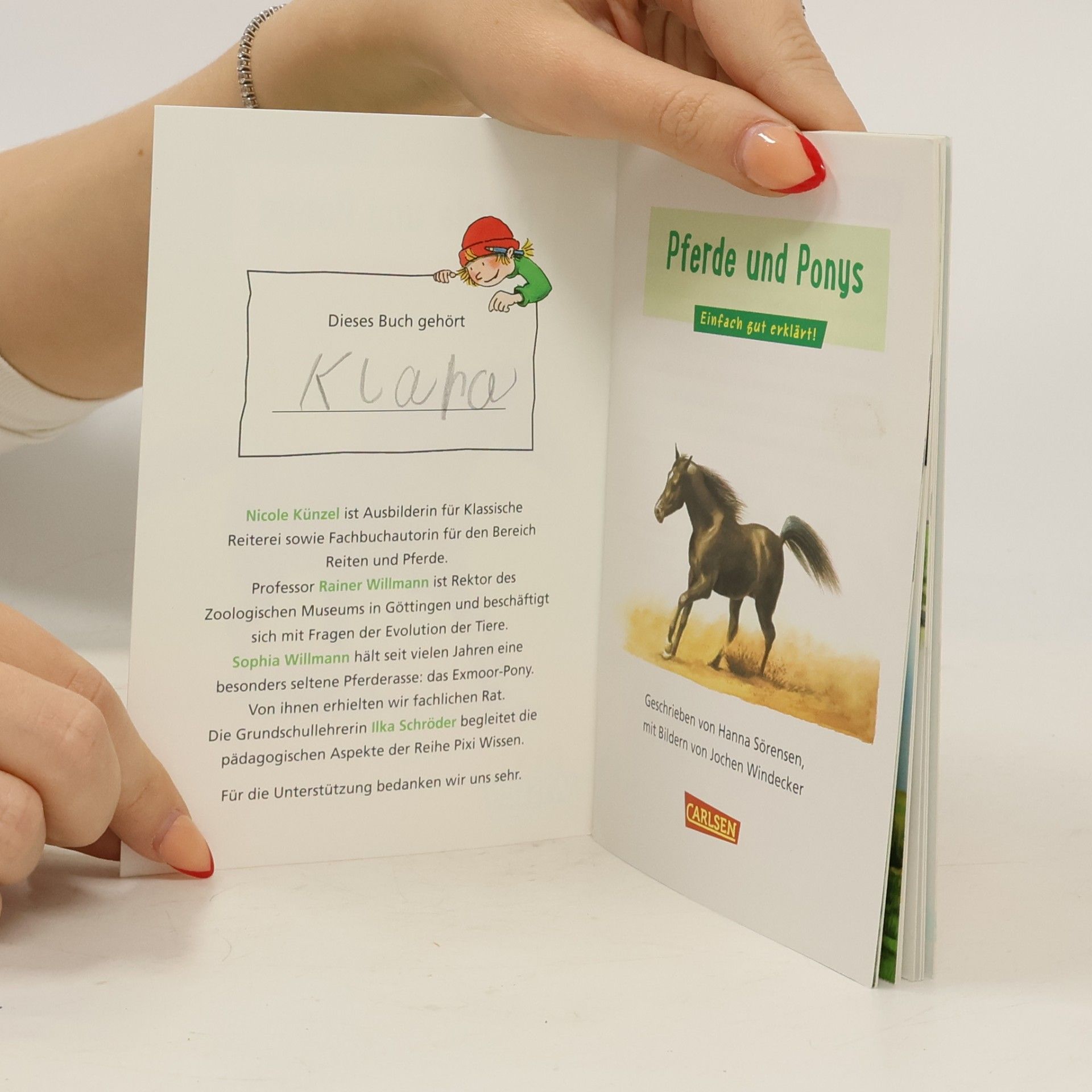 Hanna Sörensen Pferde und Ponys / Pixi Wissen Bd.1