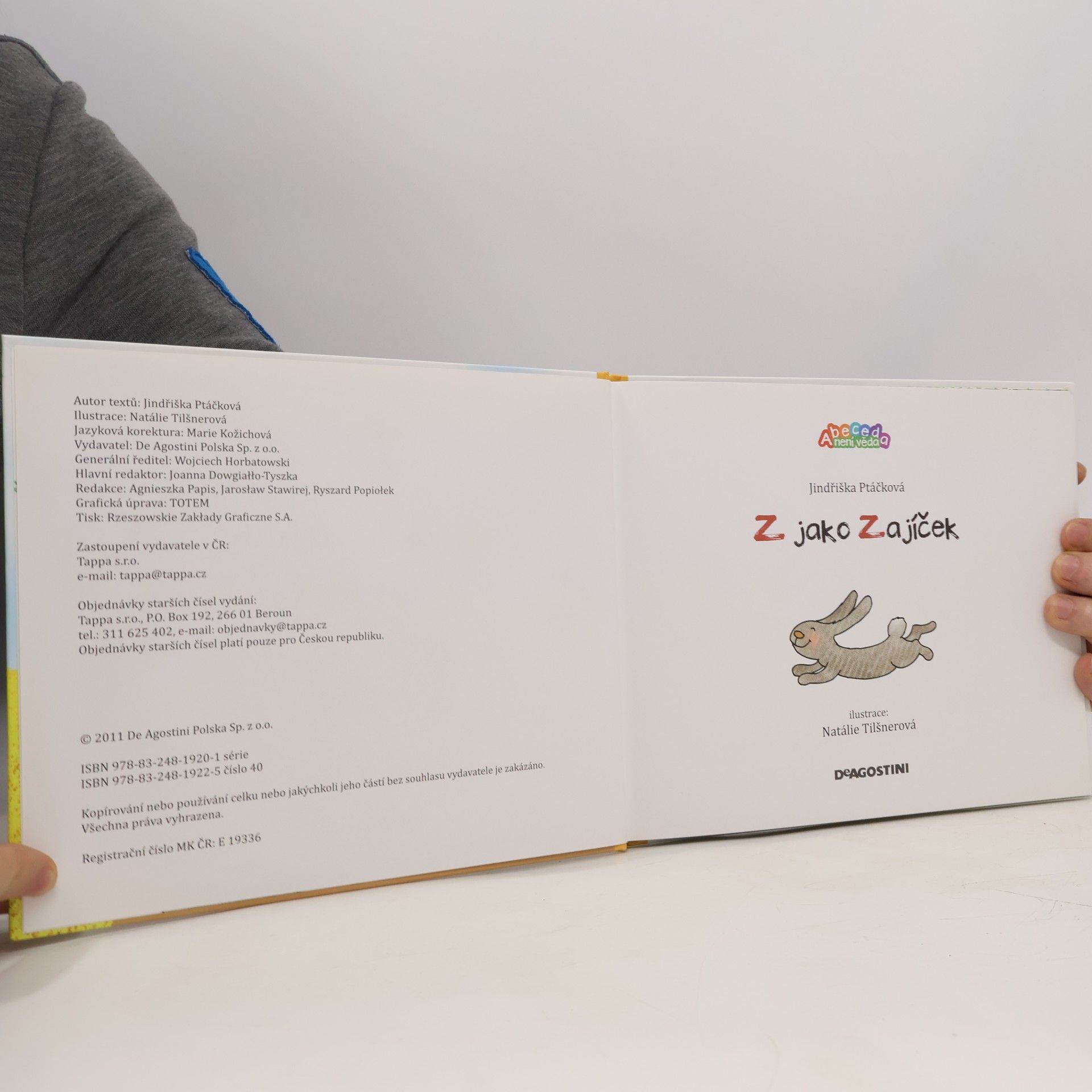 Jindřiška Ptáčková Z jako zajíček, Ž jako želva