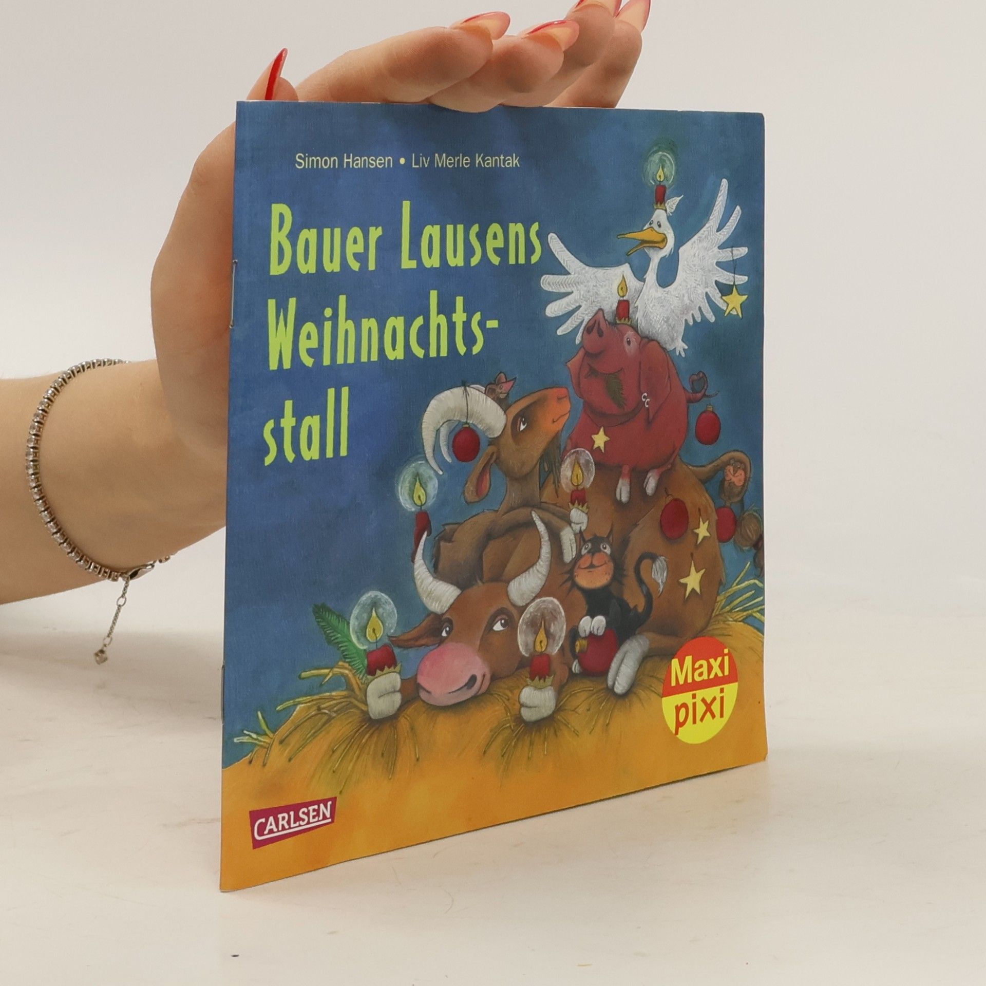 Bauer Lusens Weihnachts-stall