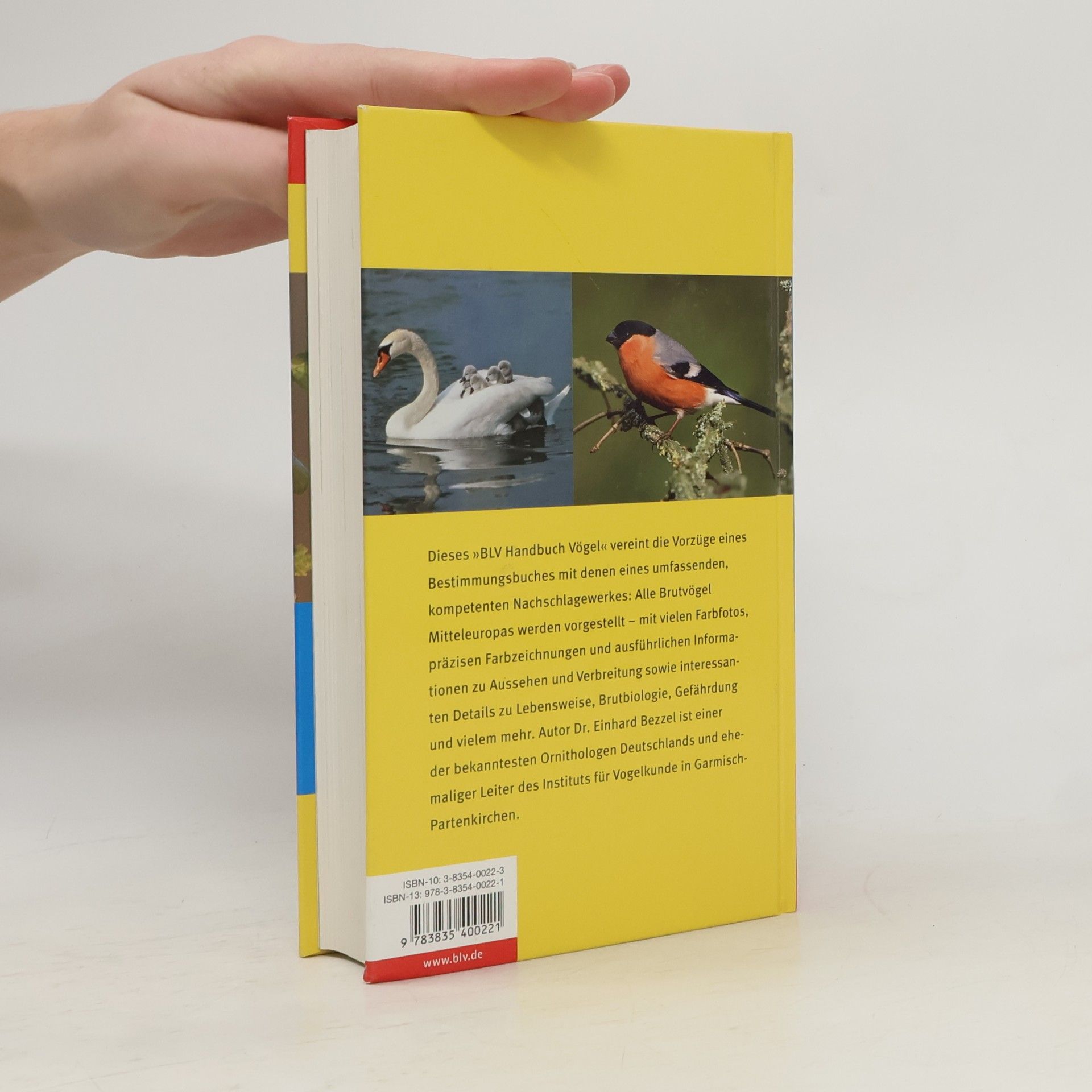 Einhard Bezzel BLV-Handbuch Vögel