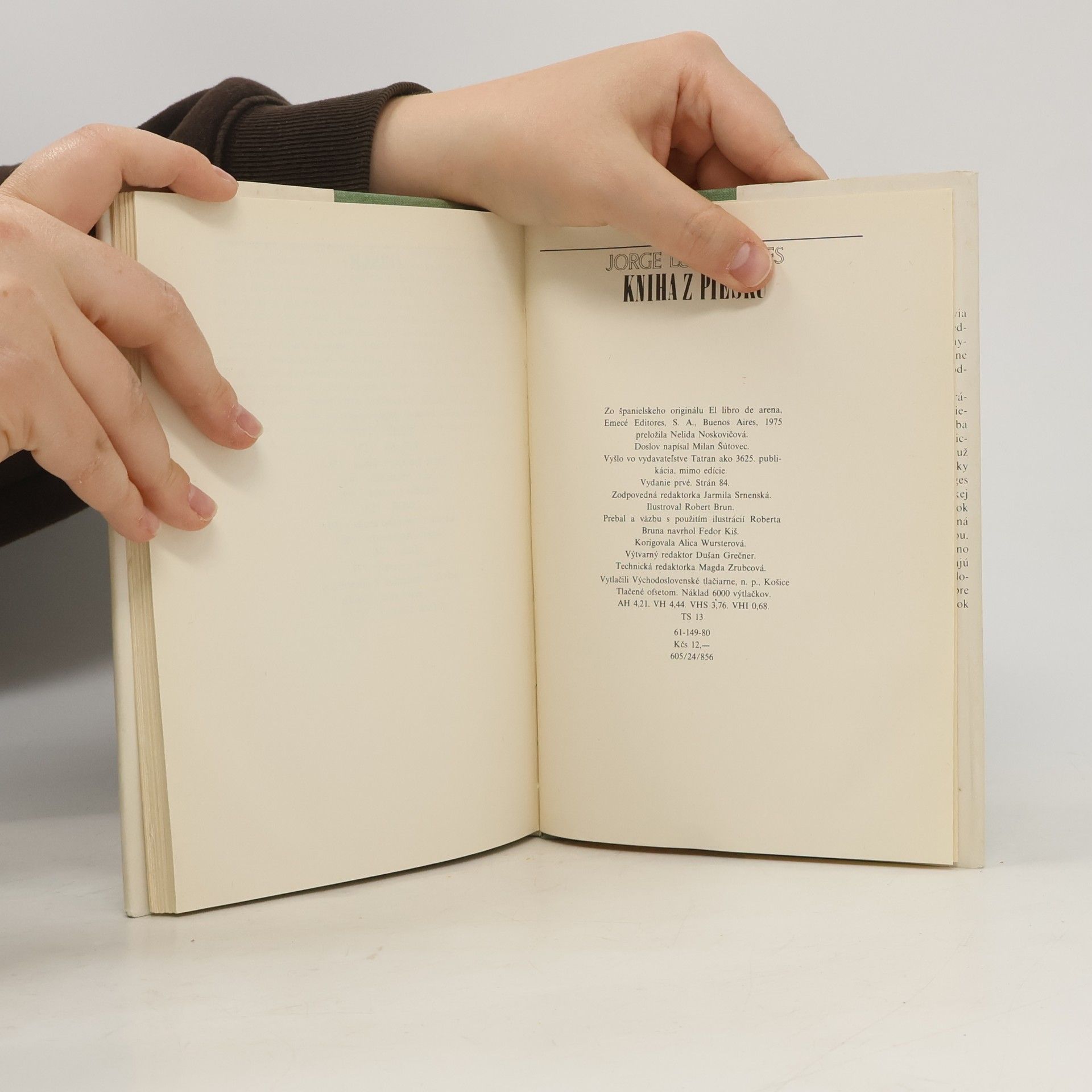 Jorge Luis Borges Kniha z piesku