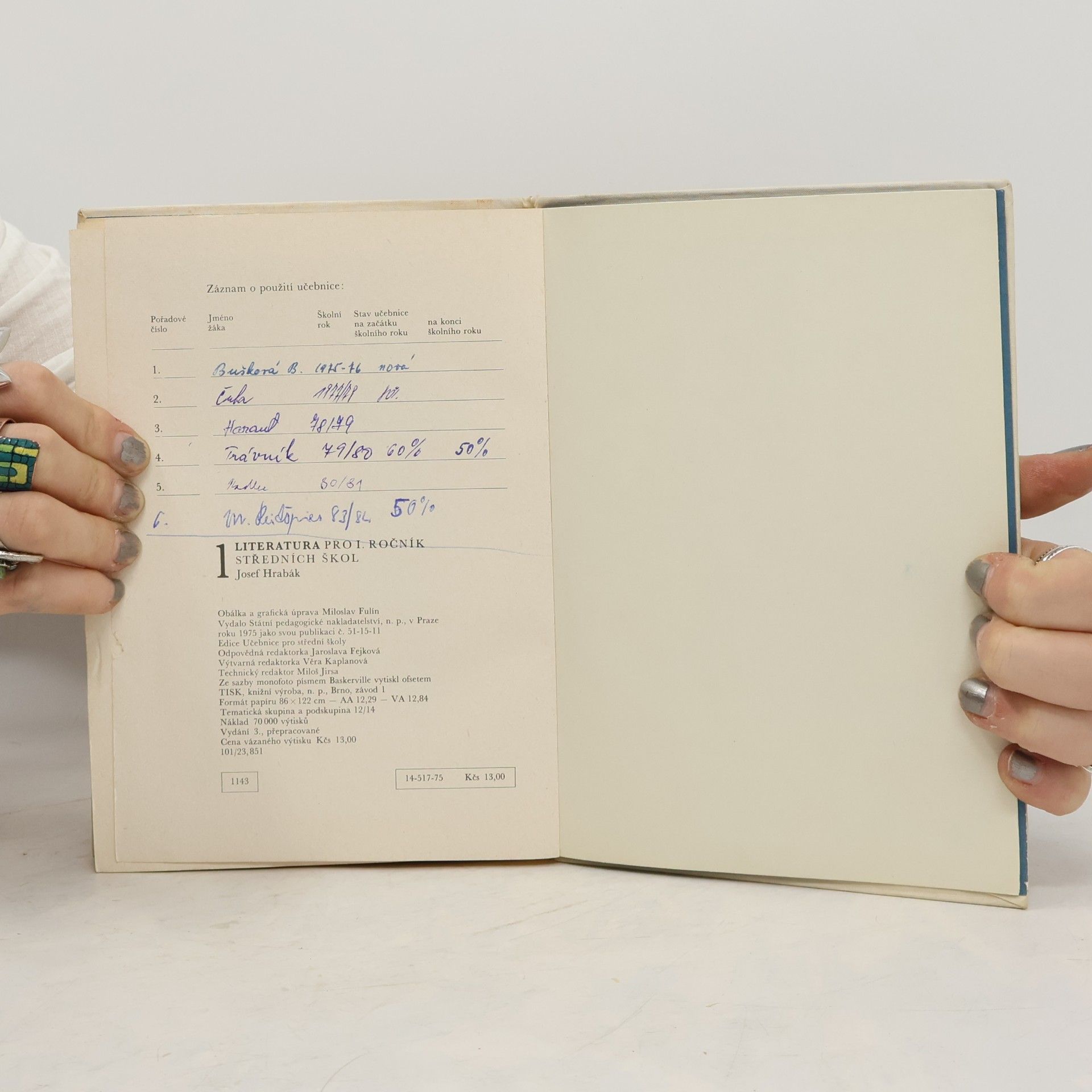 Josef Hrabák Literatura 1