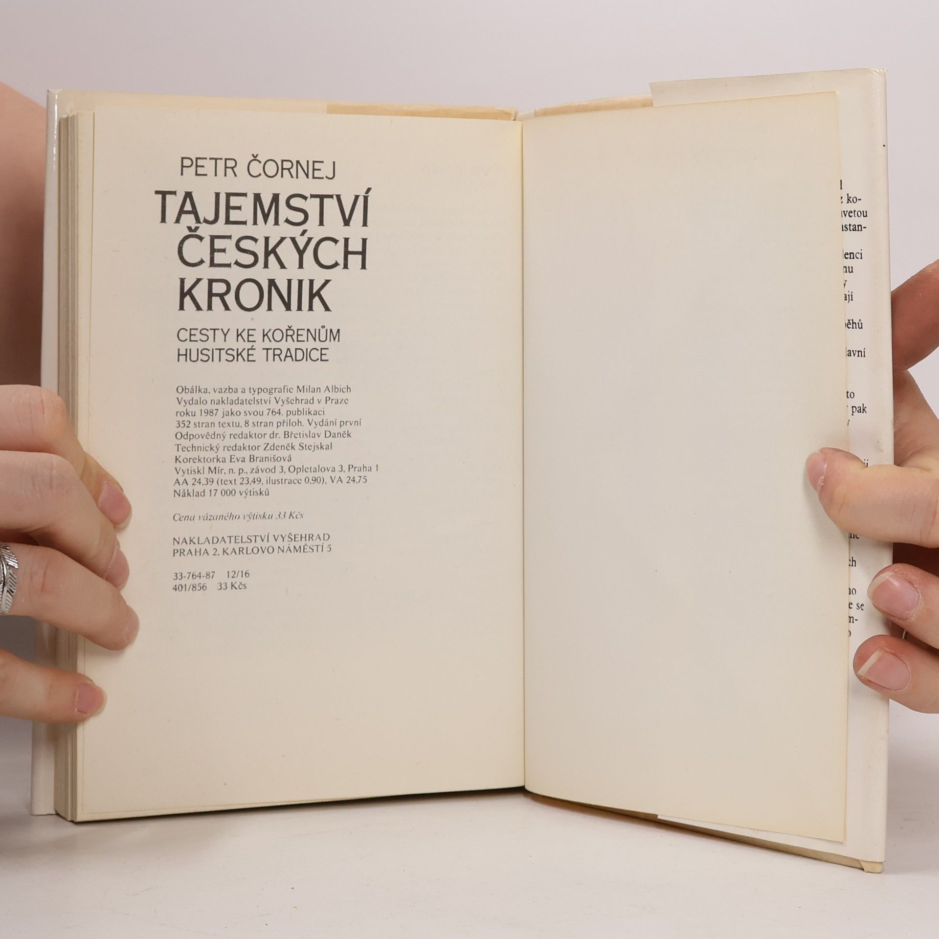 Petr Čornej Tajemství českých kronik