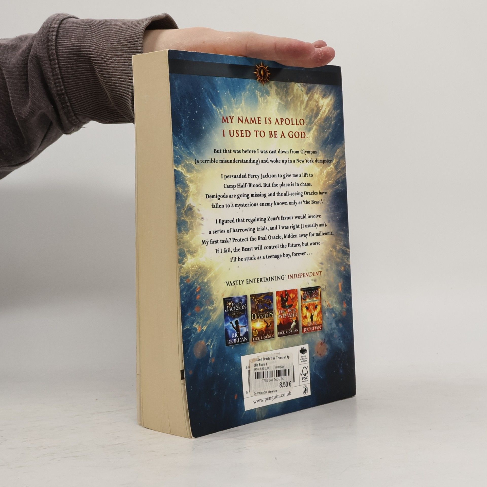 Rick Riordan The Trials of Apollo : The Hidden Oracle