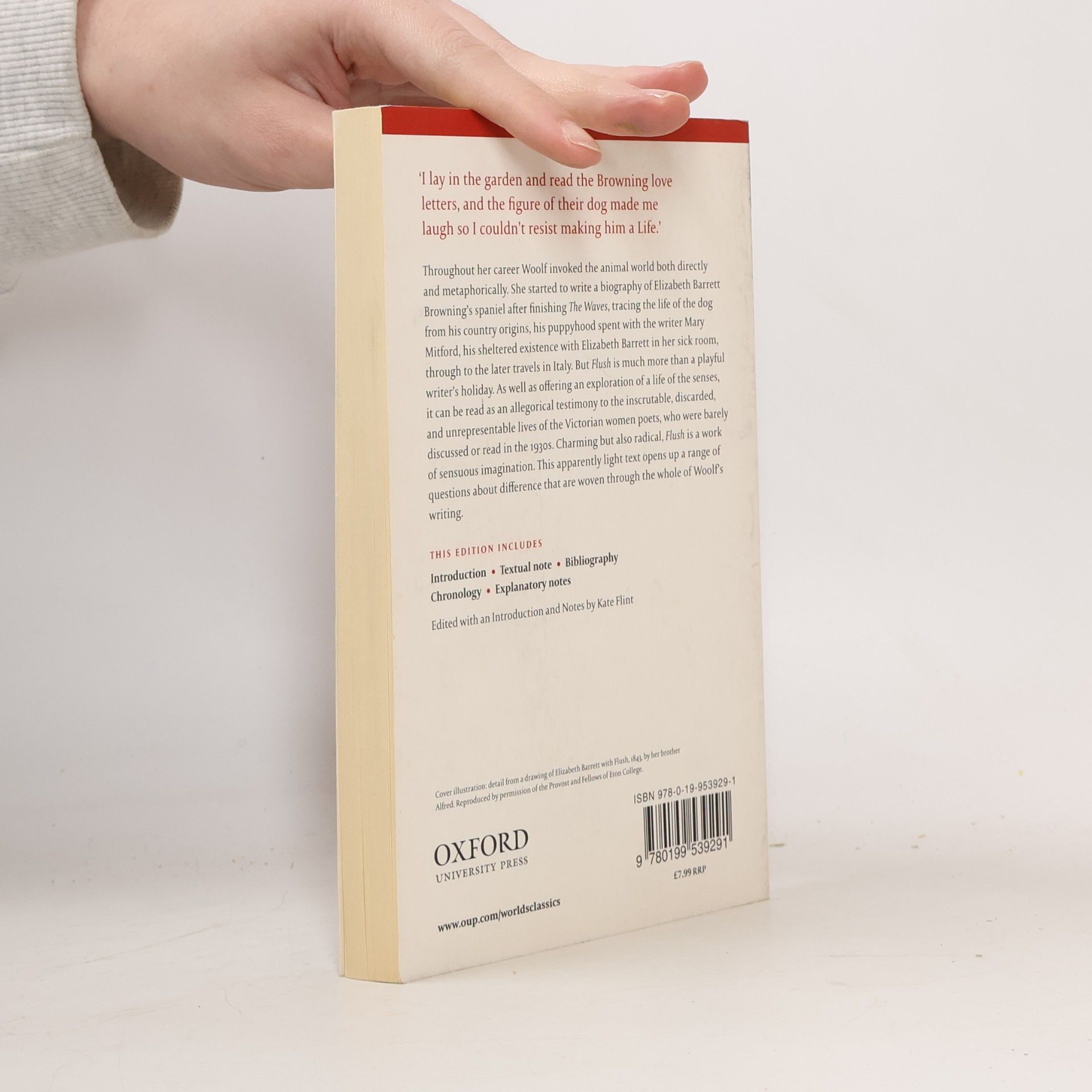 Virginia Woolf Flush, English edition