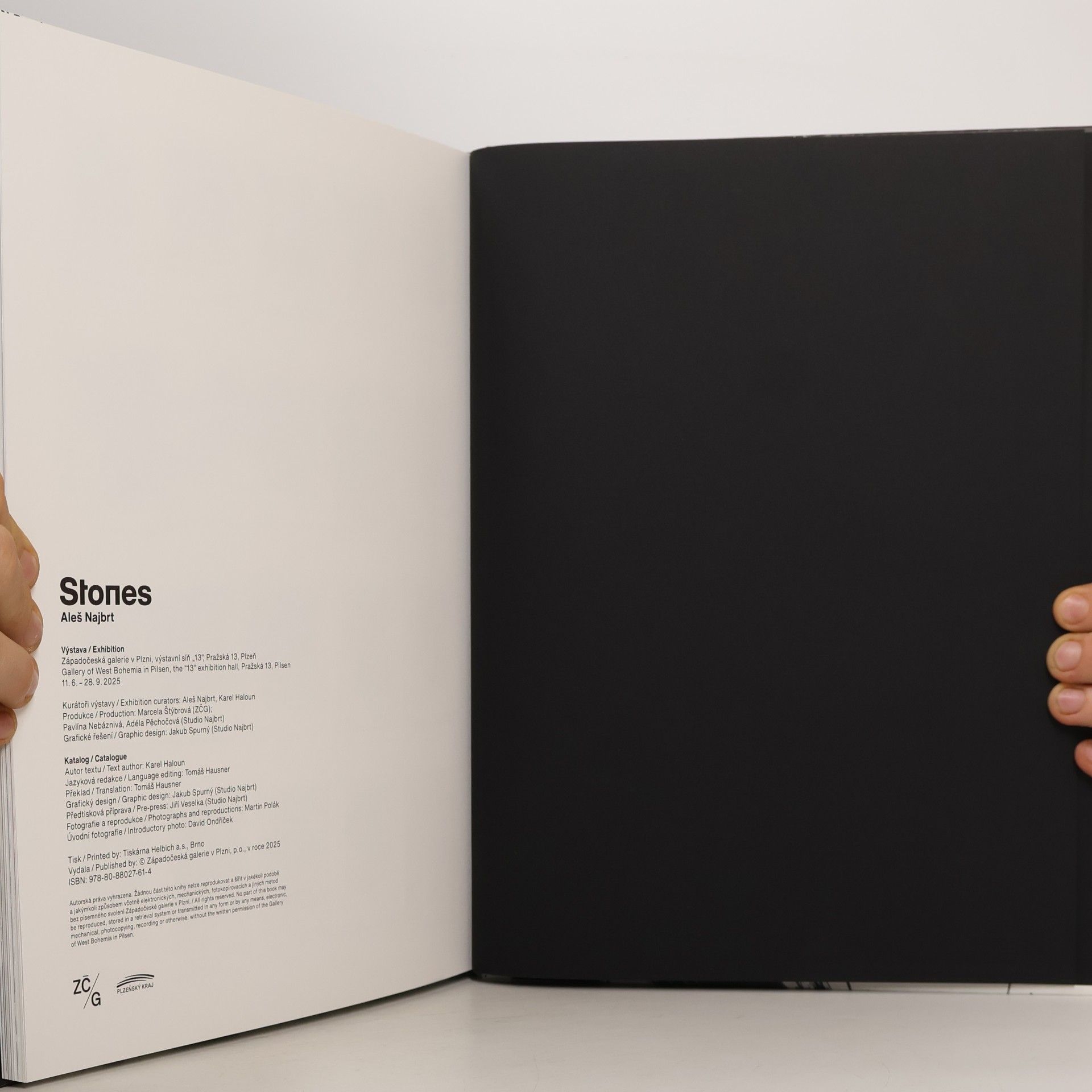 Aleš Najbrt Stones Aleš Najbrt Výstava / Exhibition Katalog / Catalogue
