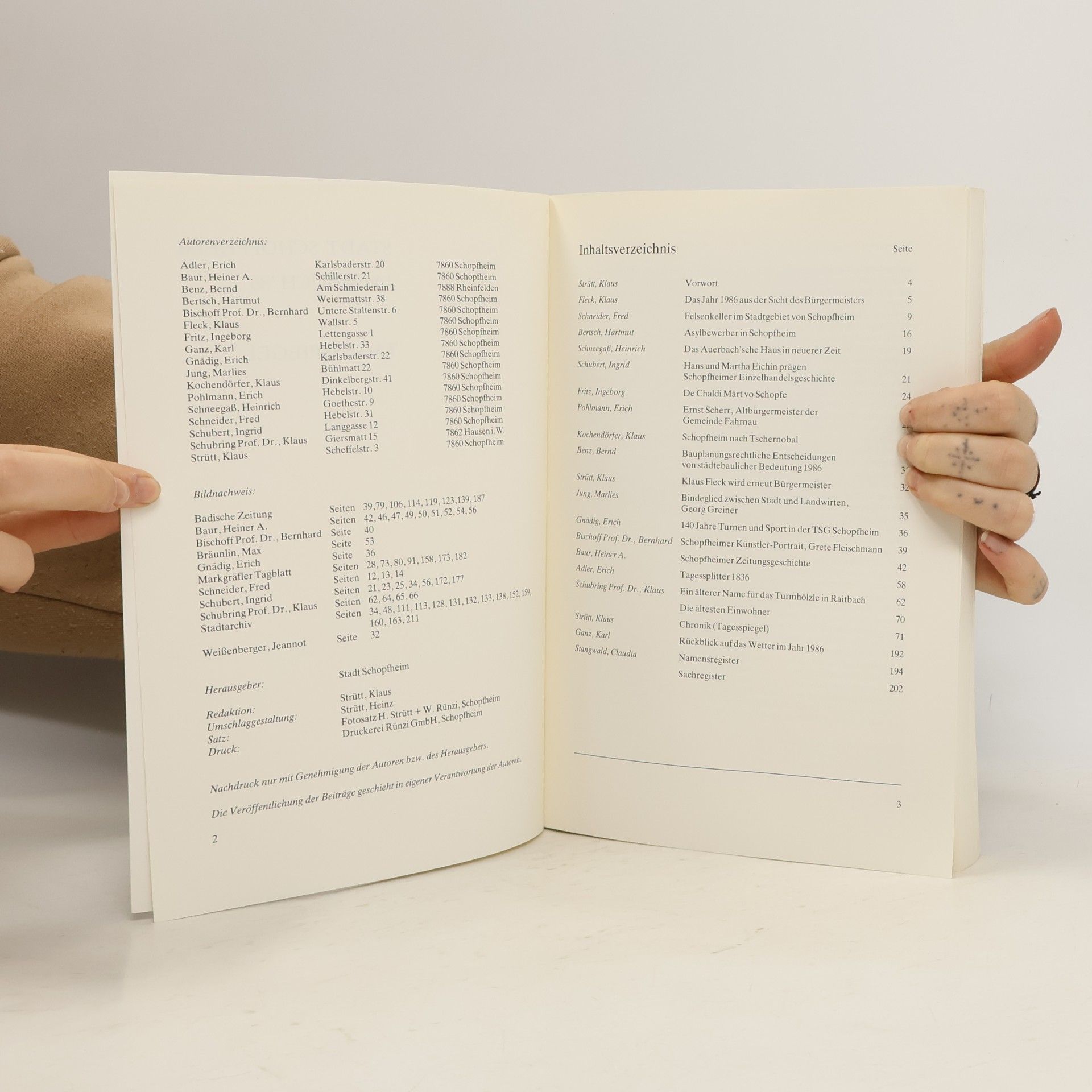 Autorenkollektiv JAHRBUCH '86