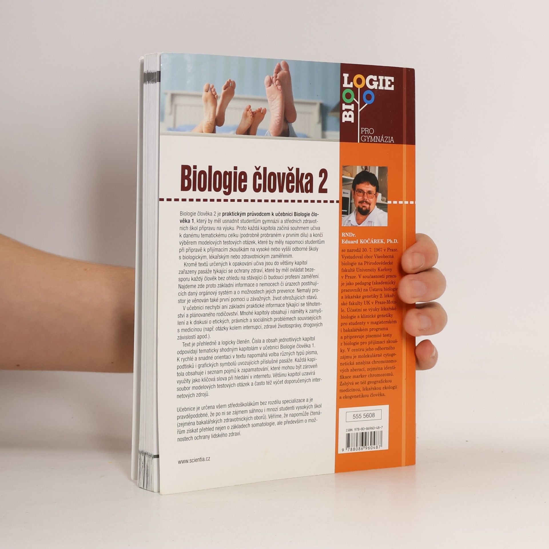 Eduard Kočárek Biologie člověka 2. Souhrn učiva, ochrana zdraví, klíčové pojmy, testové otázky
