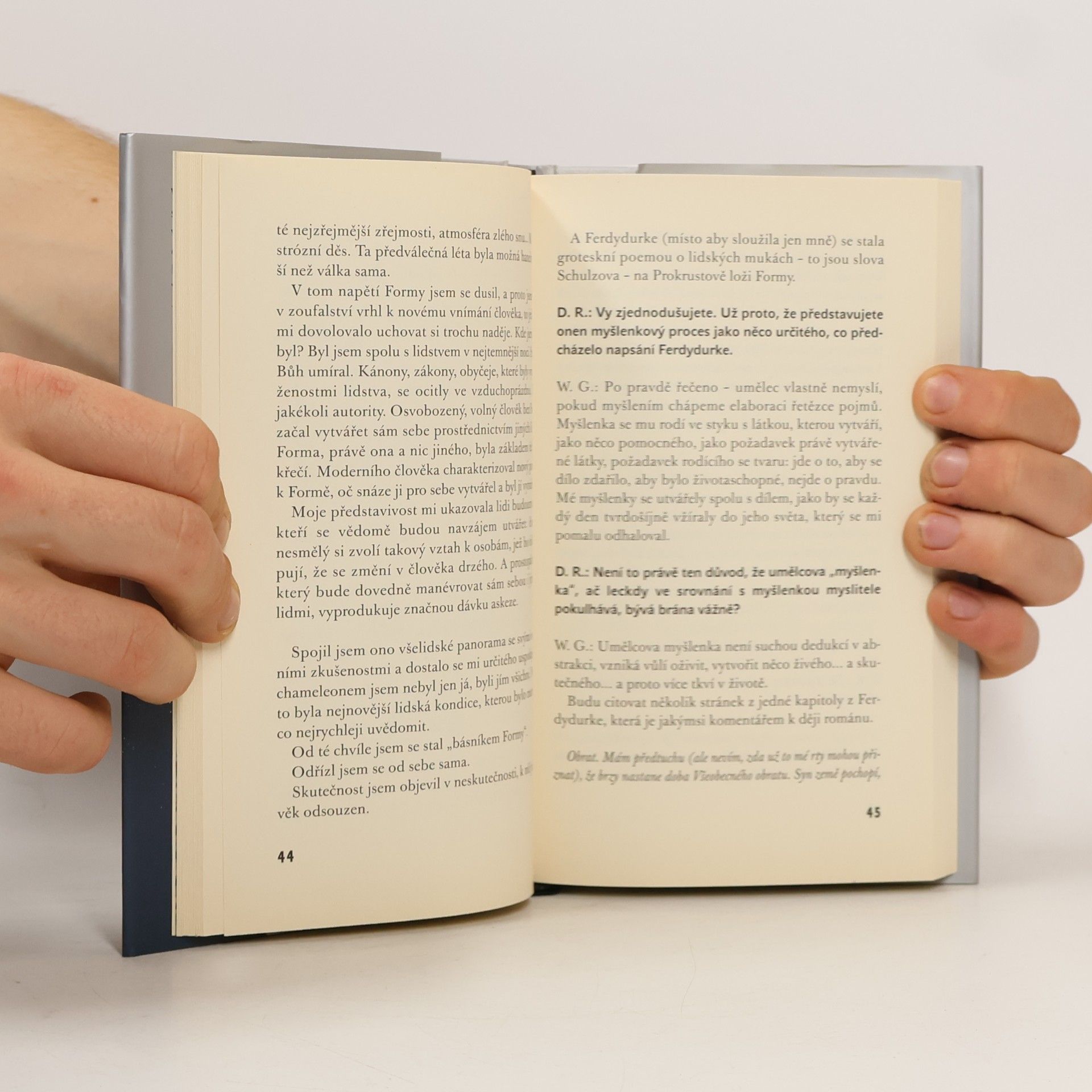 Witold Gombrowicz Testament : hovory s Dominiquem de Roux