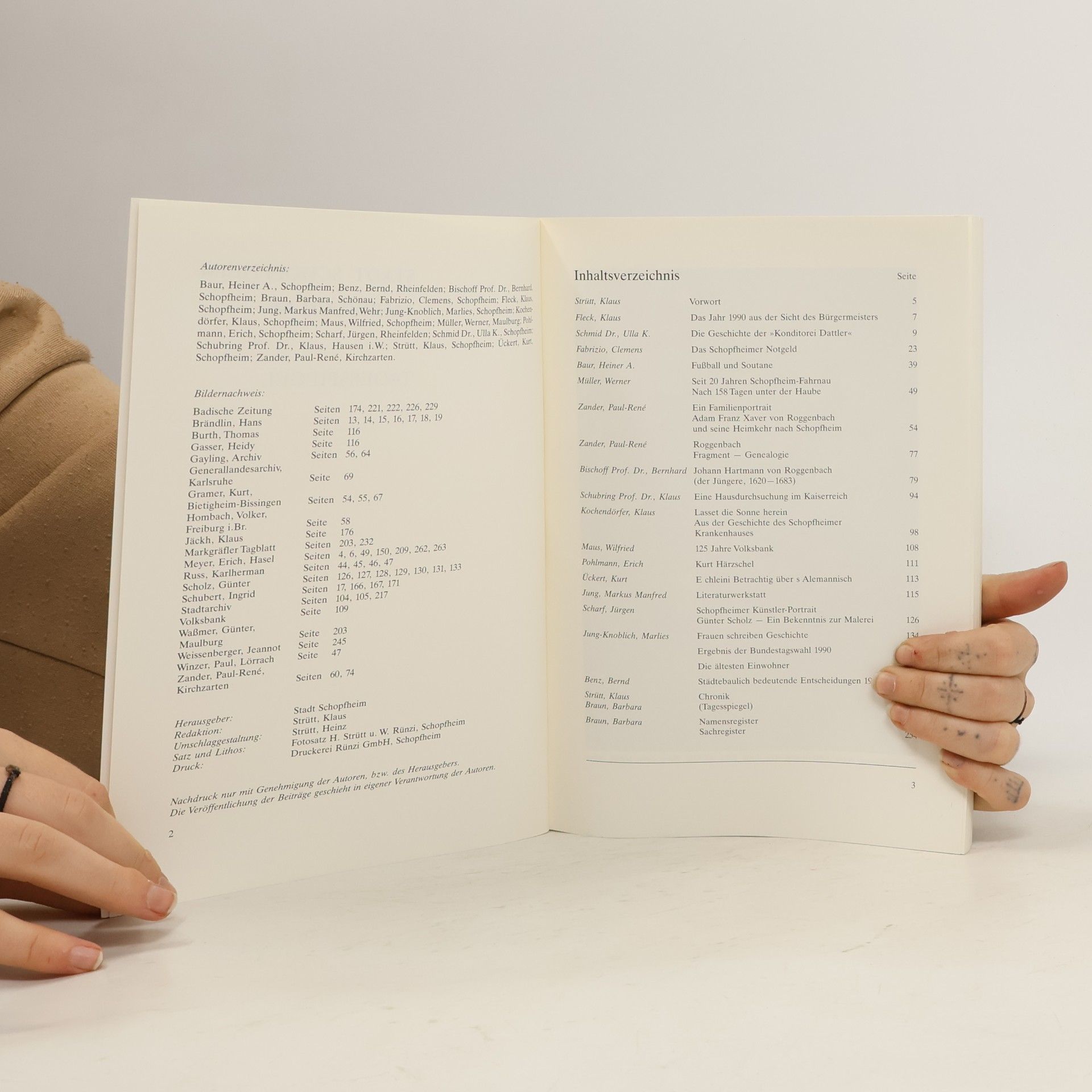 Heinz Strütt JAHRBUCH '90