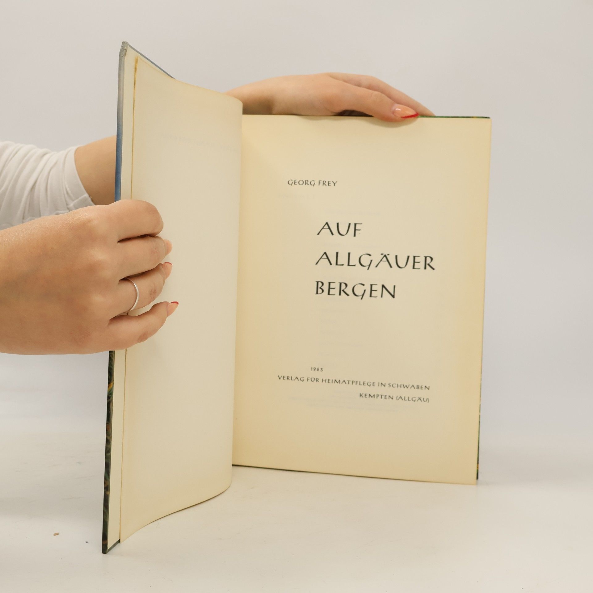 Georg Frey Auf Allgäuer Bergen