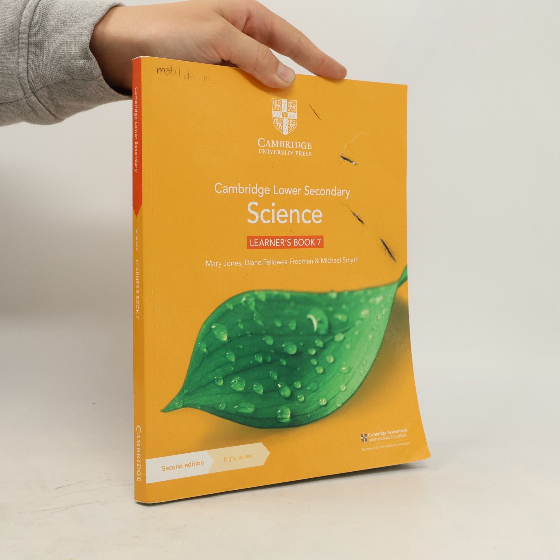 Mary Jones Cambridge Lower Secondary Science Learner's Book 7 With Digital Access (1 Year), Second Edition
