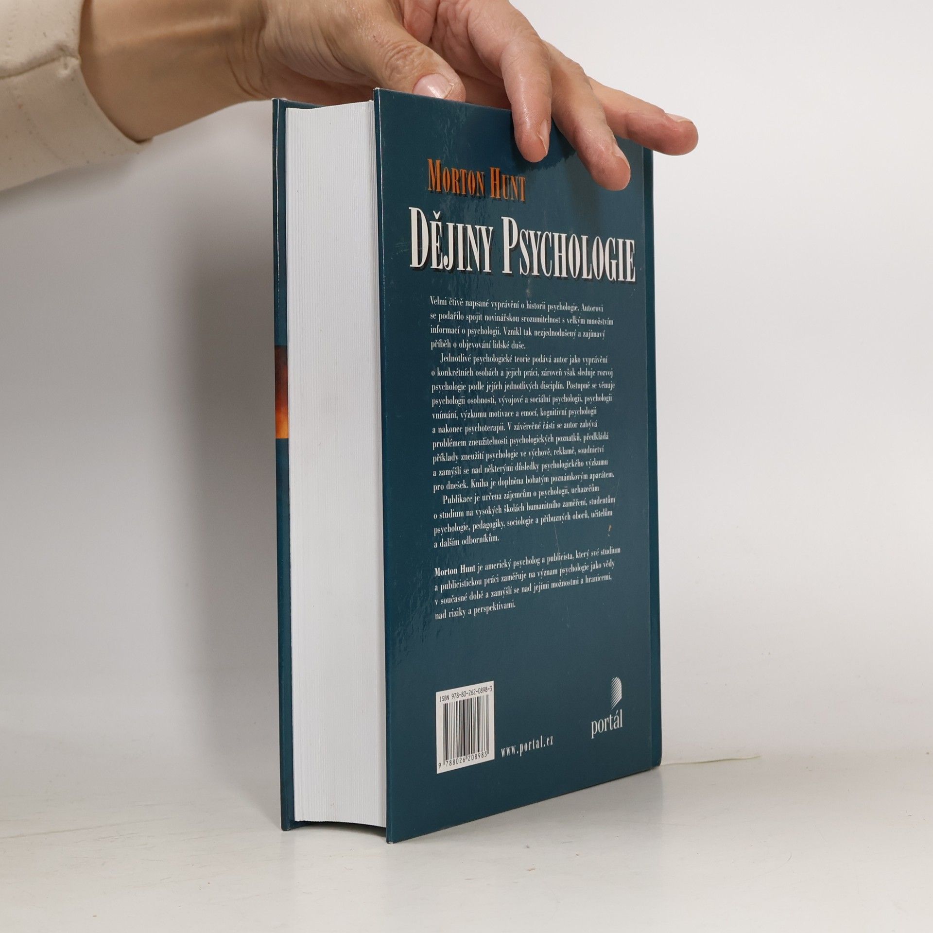 Morton Hunt Dějiny psychologie