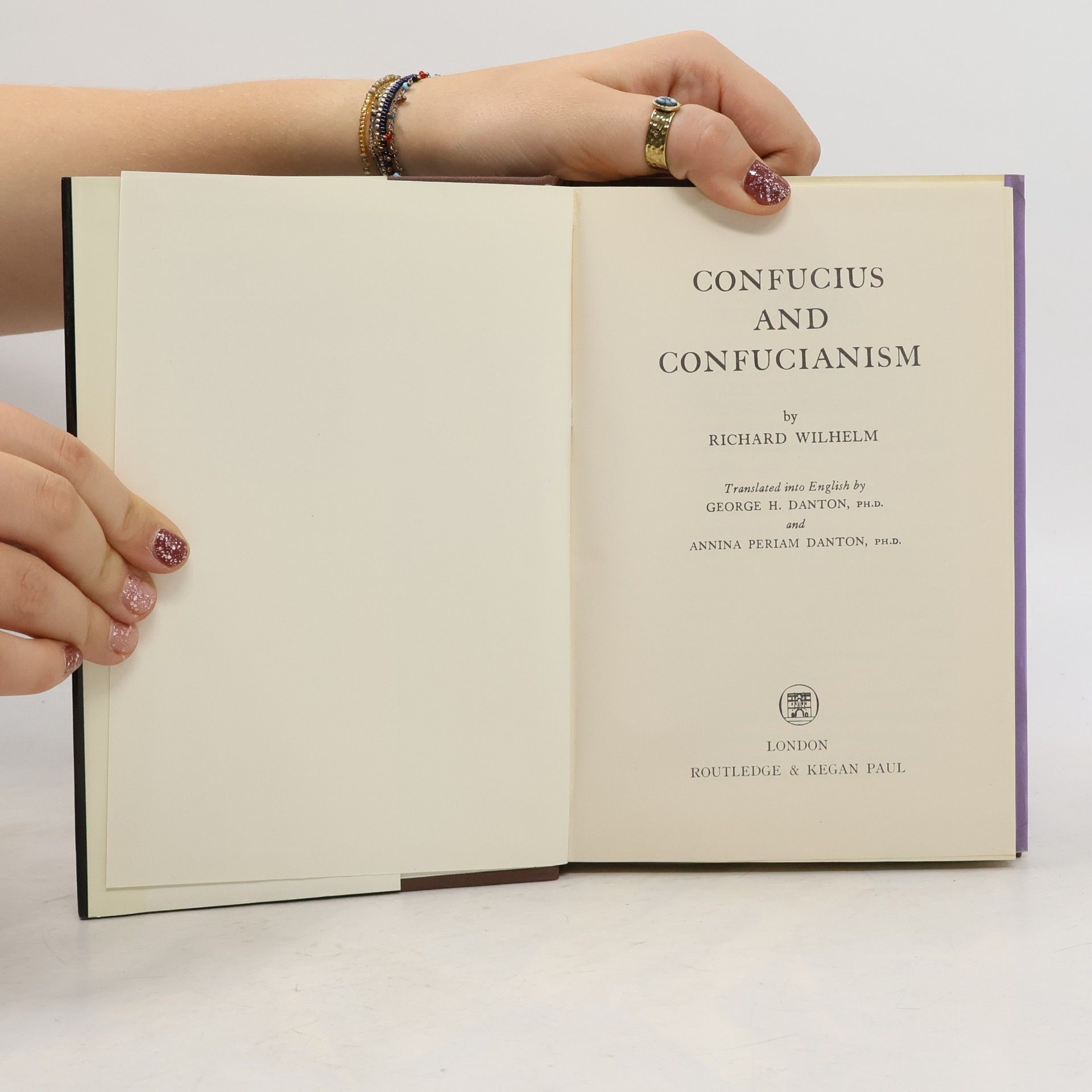 Richard Wilhelm Confucius and Confucianism