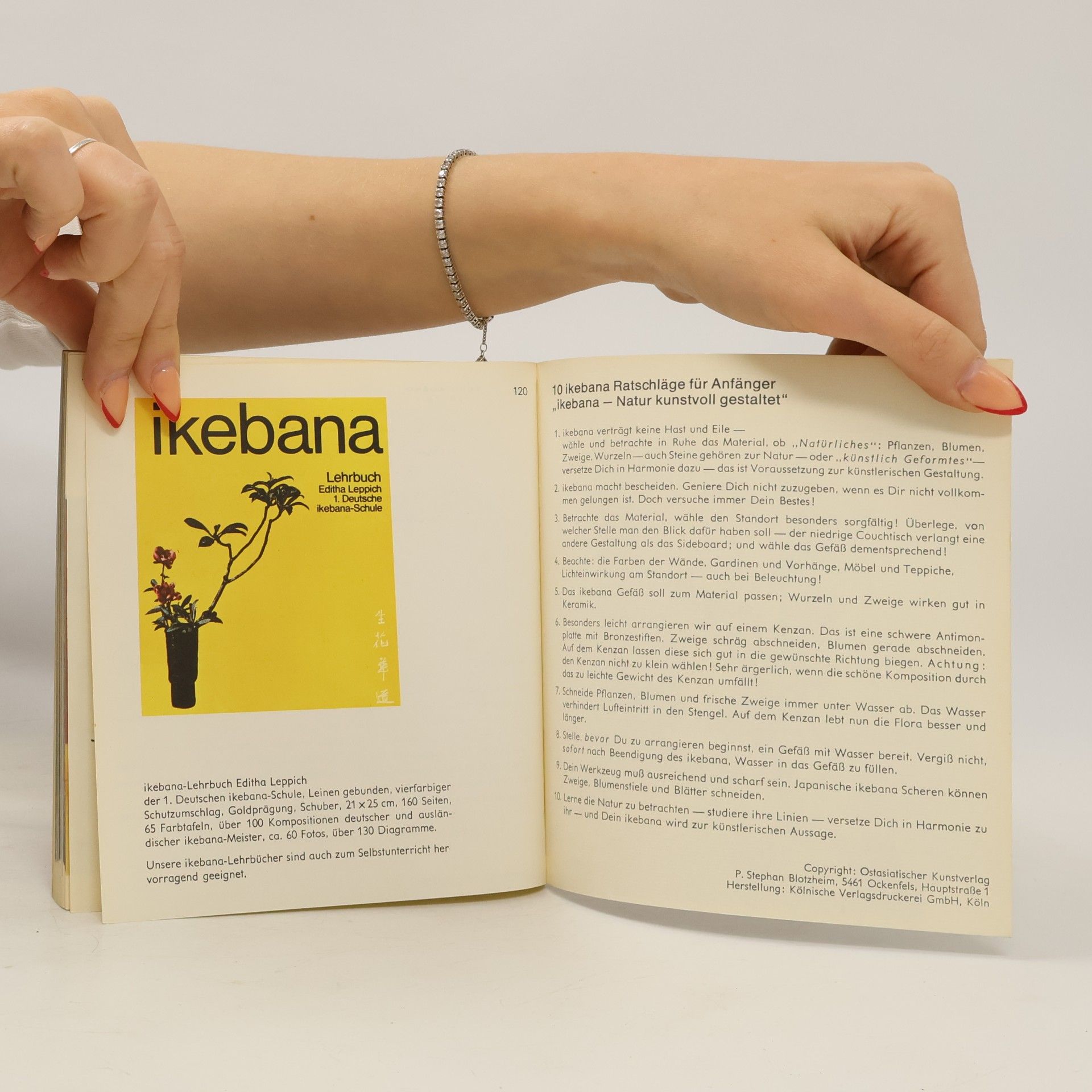 Various authors Ikebana. Kunst-Lehrbuch