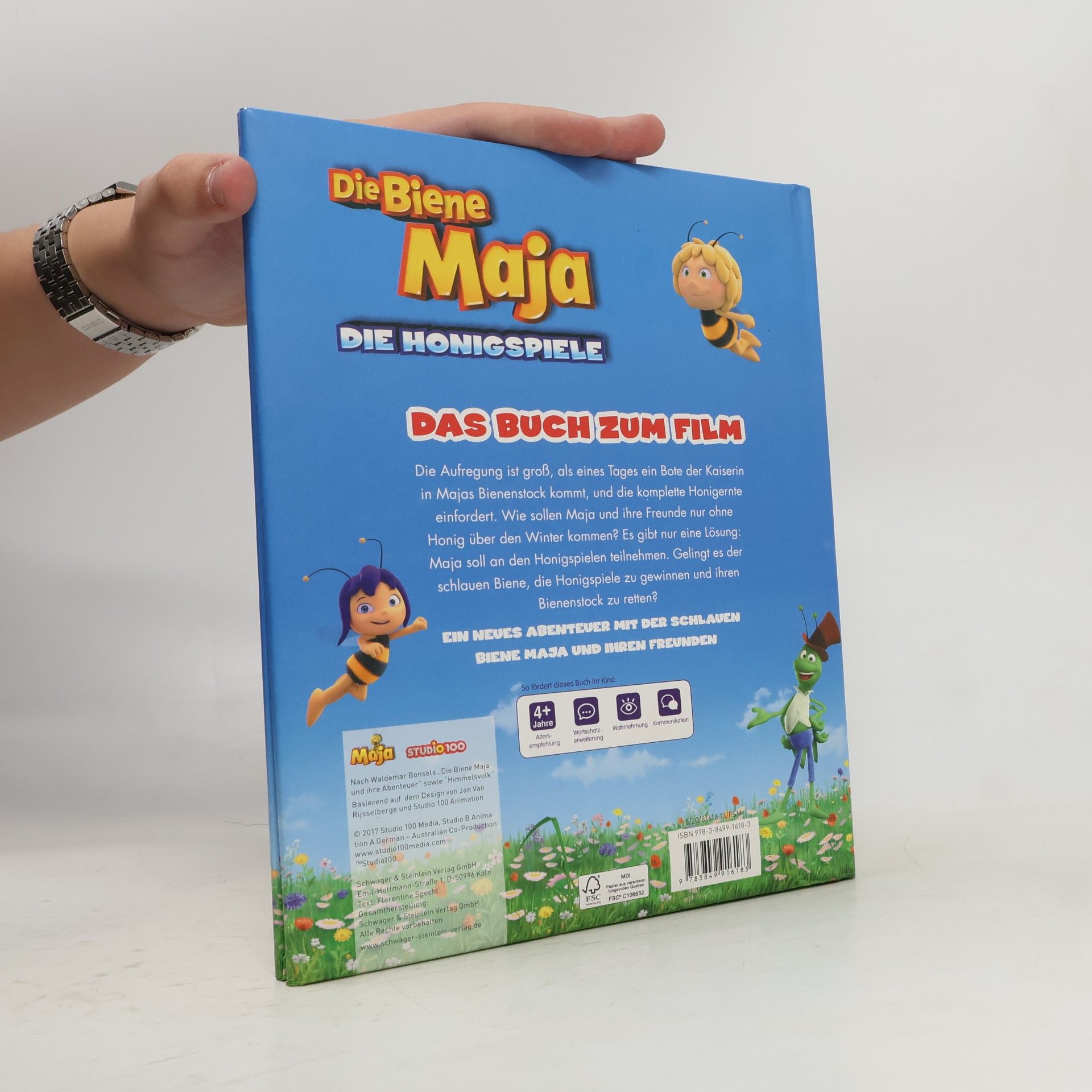 Florentine Specht Biene Maja Die Honigspiele - das Buch zum Film