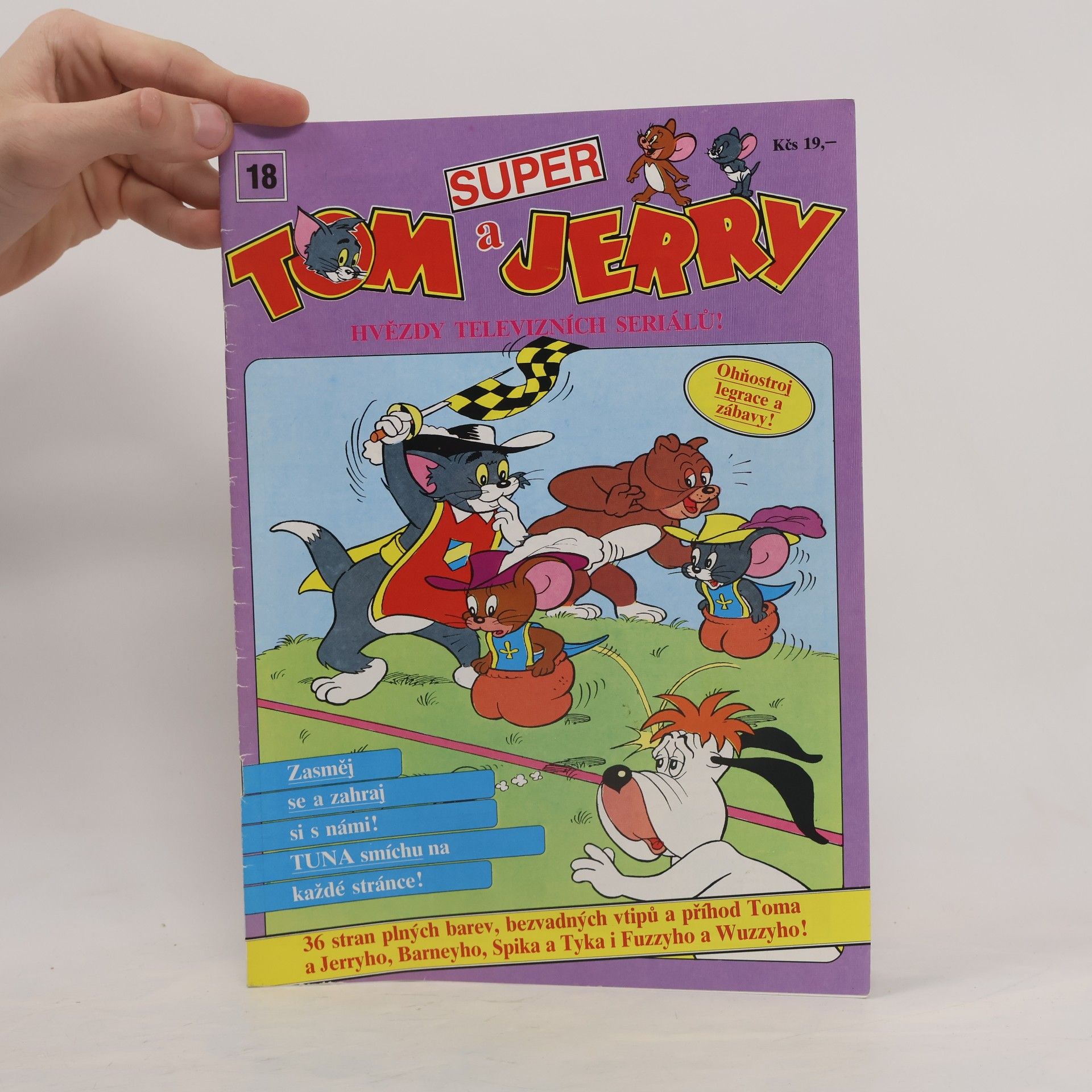 Various authors Super Tom a Jerry. Č. 18. Hvězdy televizních seriálů