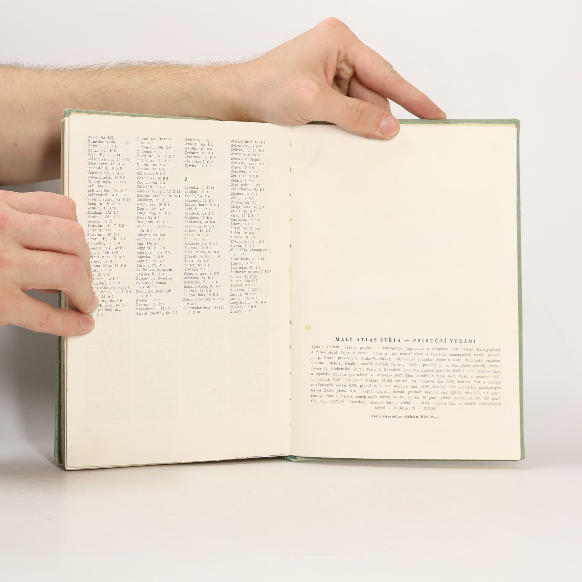 Bedřich Patočka Malý atlas světa