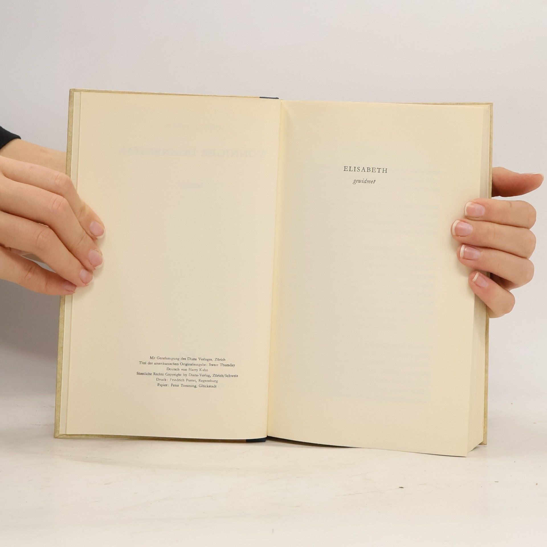 John Steinbeck Wonniger Donnerstag
