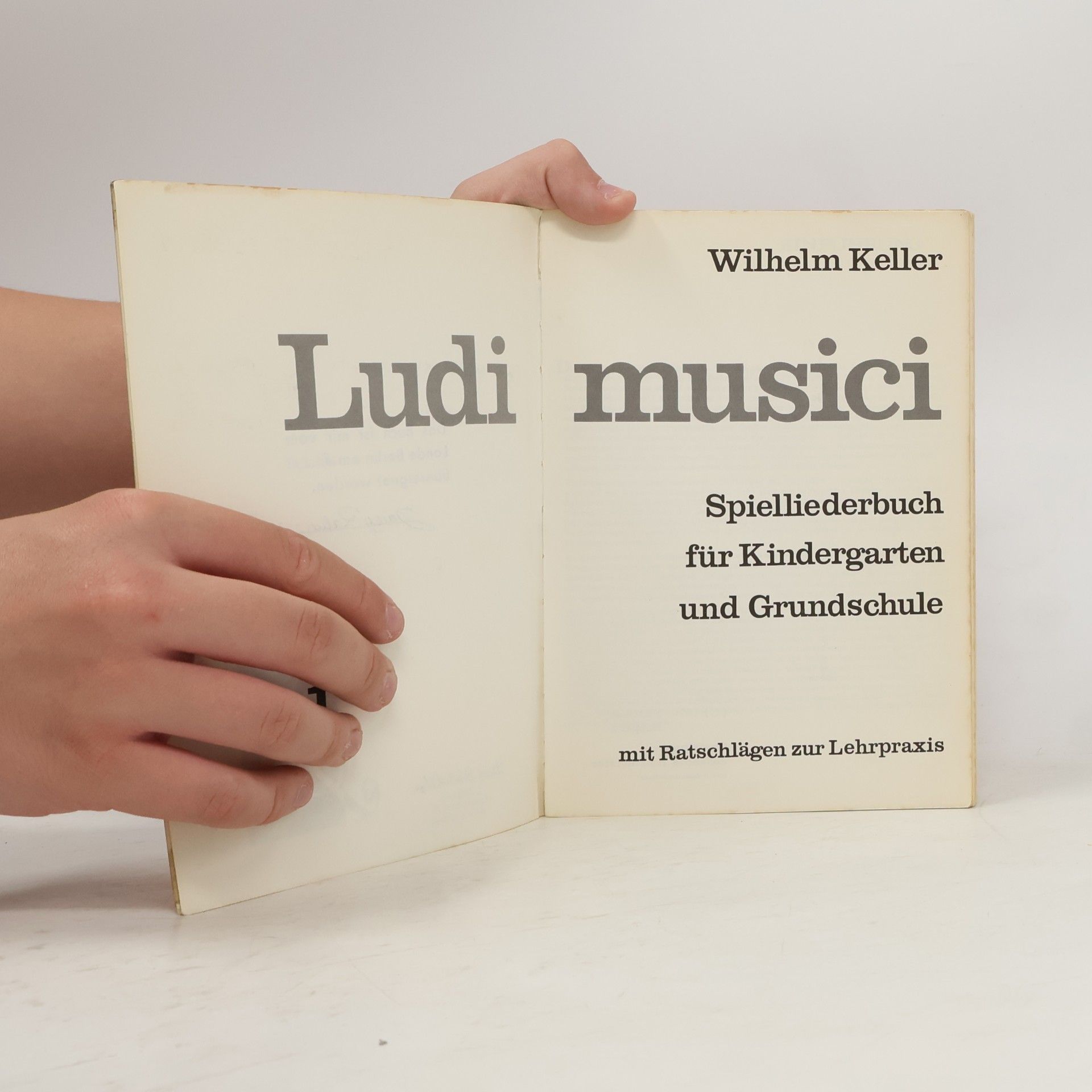 Wilhelm Keller Ludi Musici 1