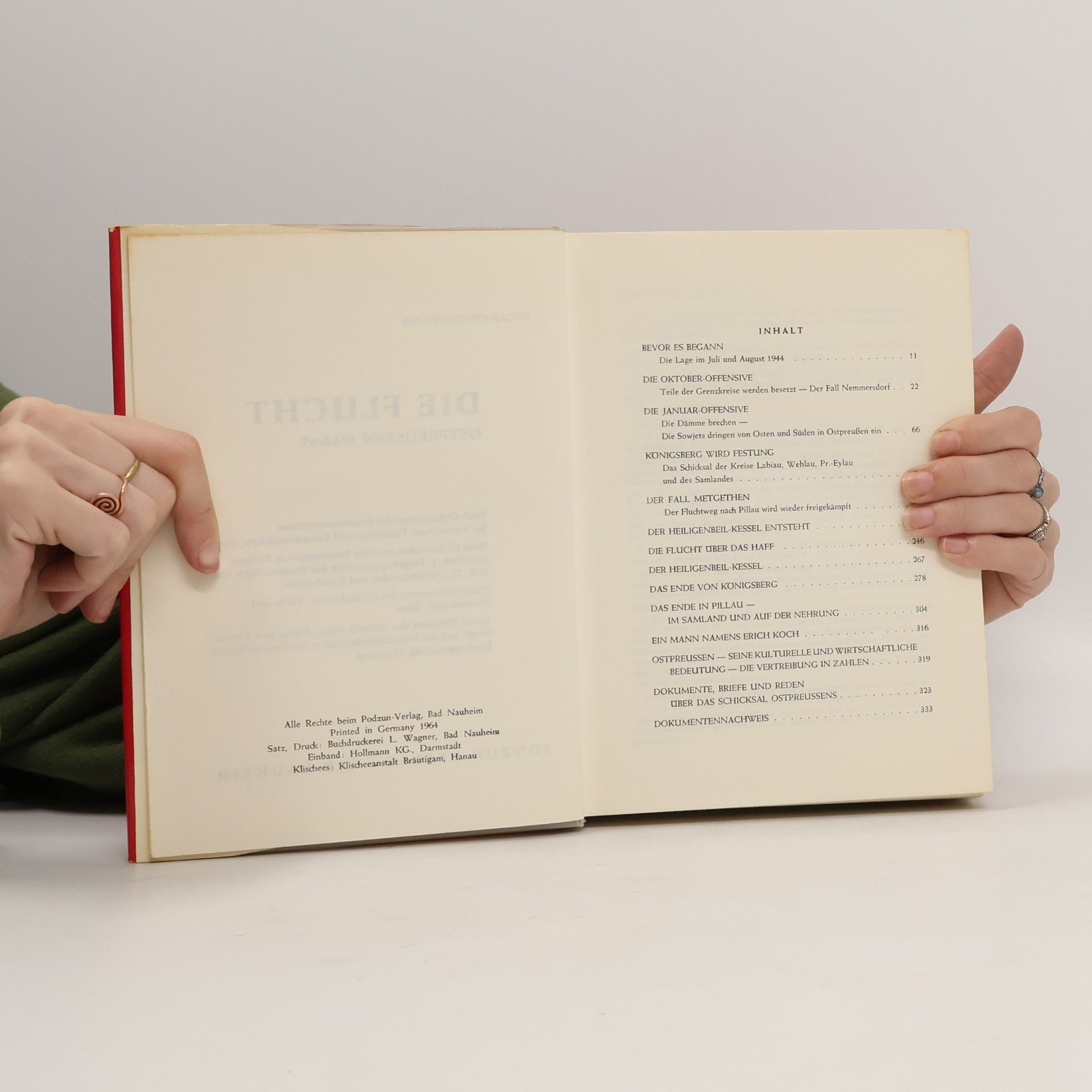Edgar Günther Lass Die Flucht. Ostpreussen 1944-45