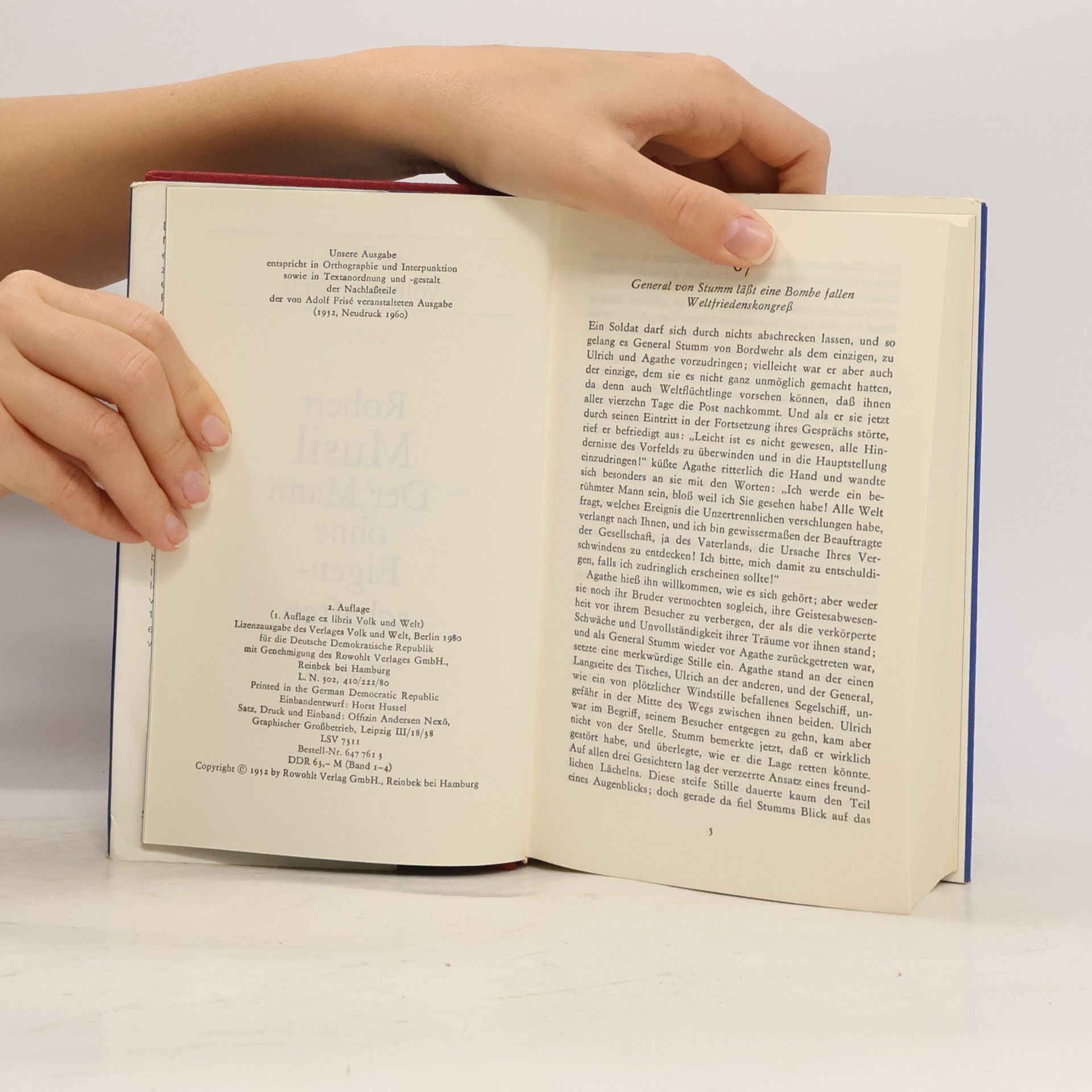 Robert Musil Der Mann ohne Eigenschaften 4