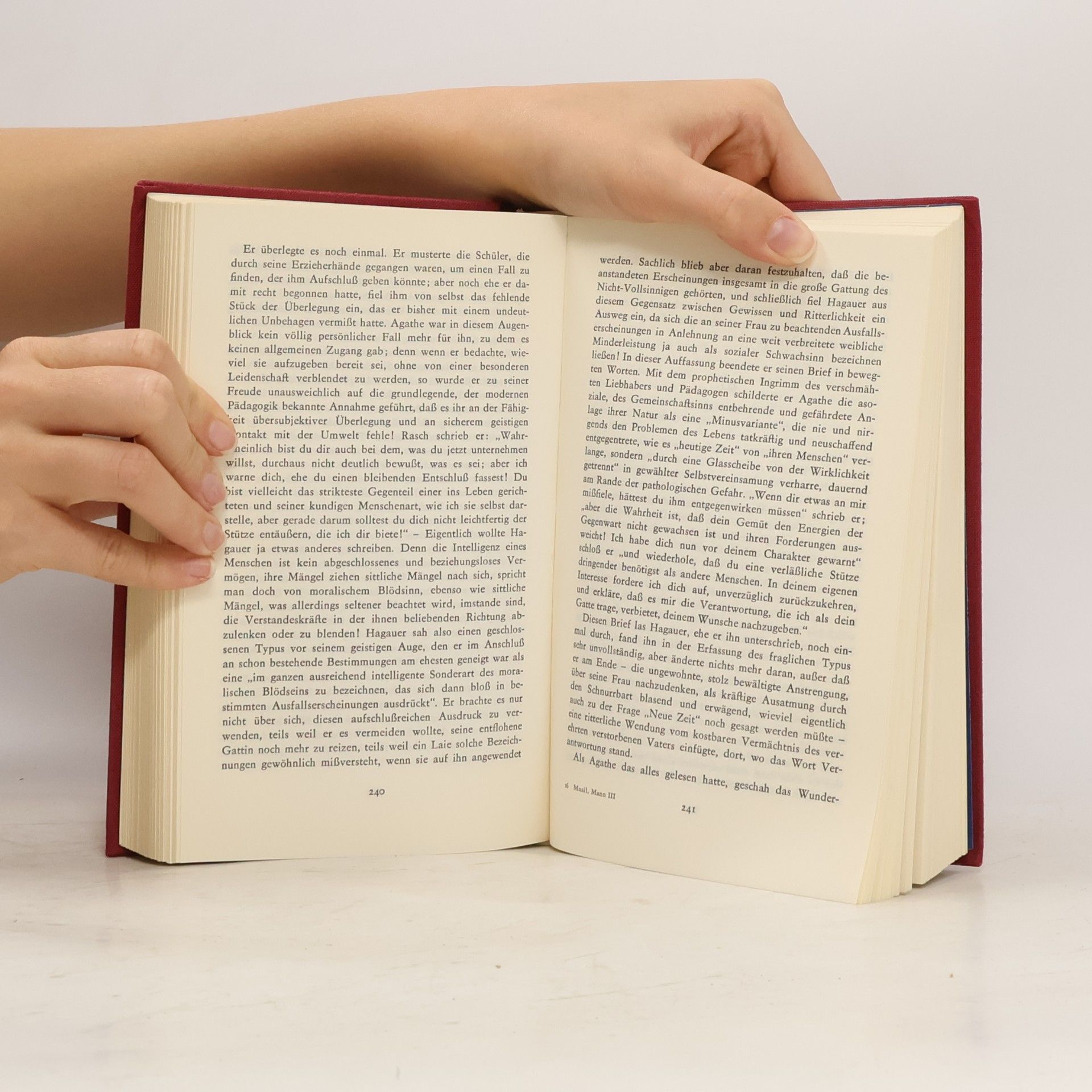 Robert Musil Der Mann ohne Eigenschaften III.
