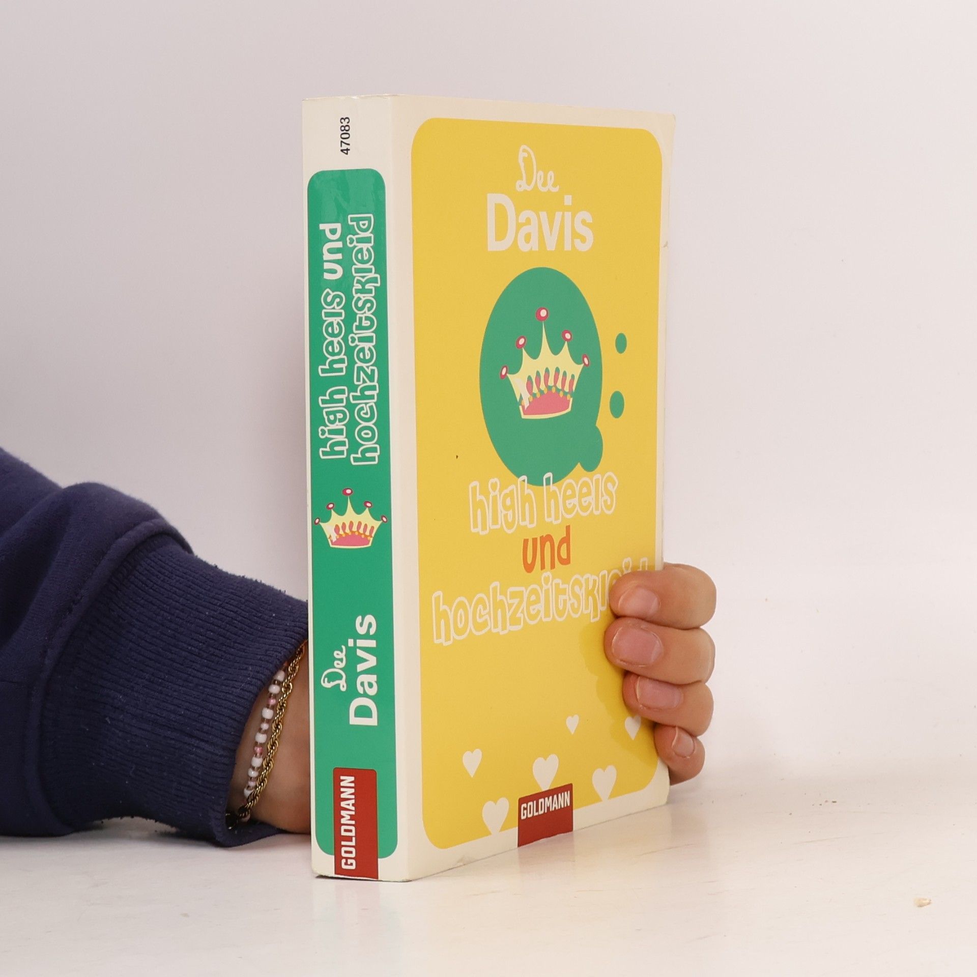 Dee Davis High Heels und Hochzeitskleid