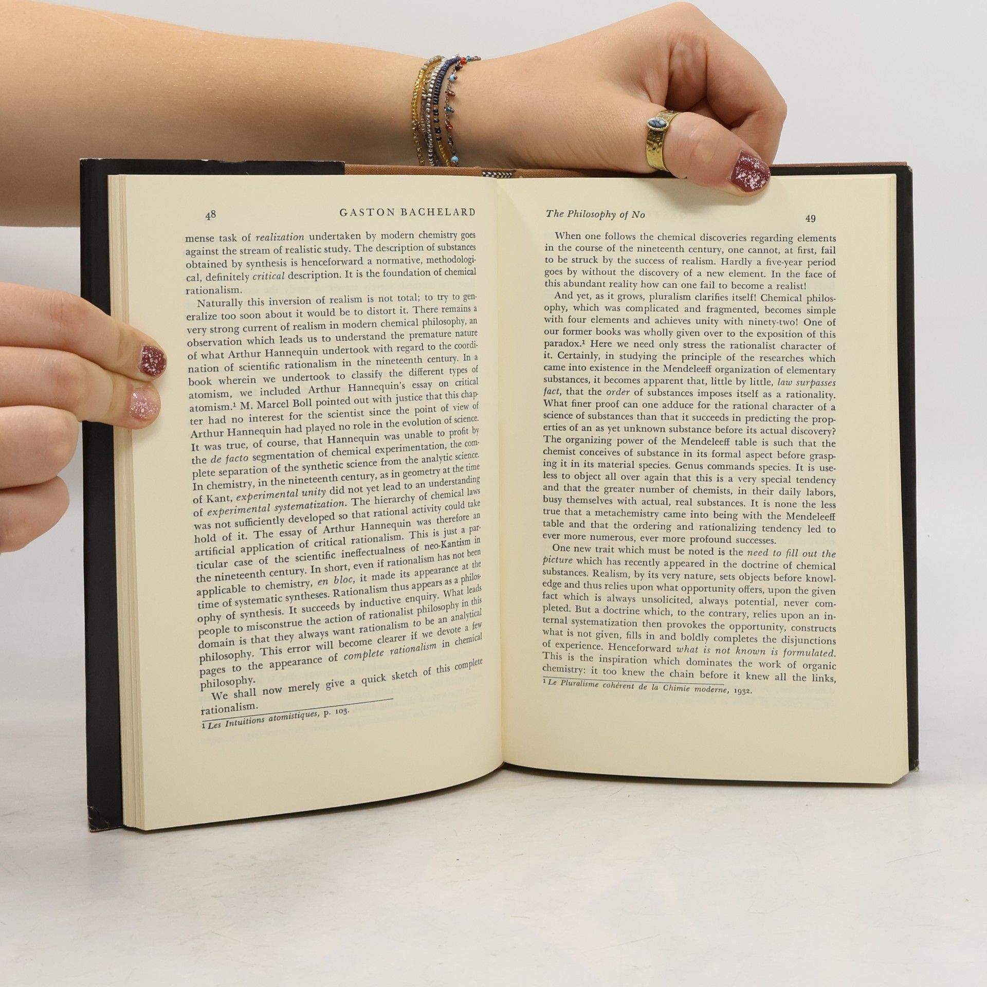 Gaston Bachelard The Philosophy of No