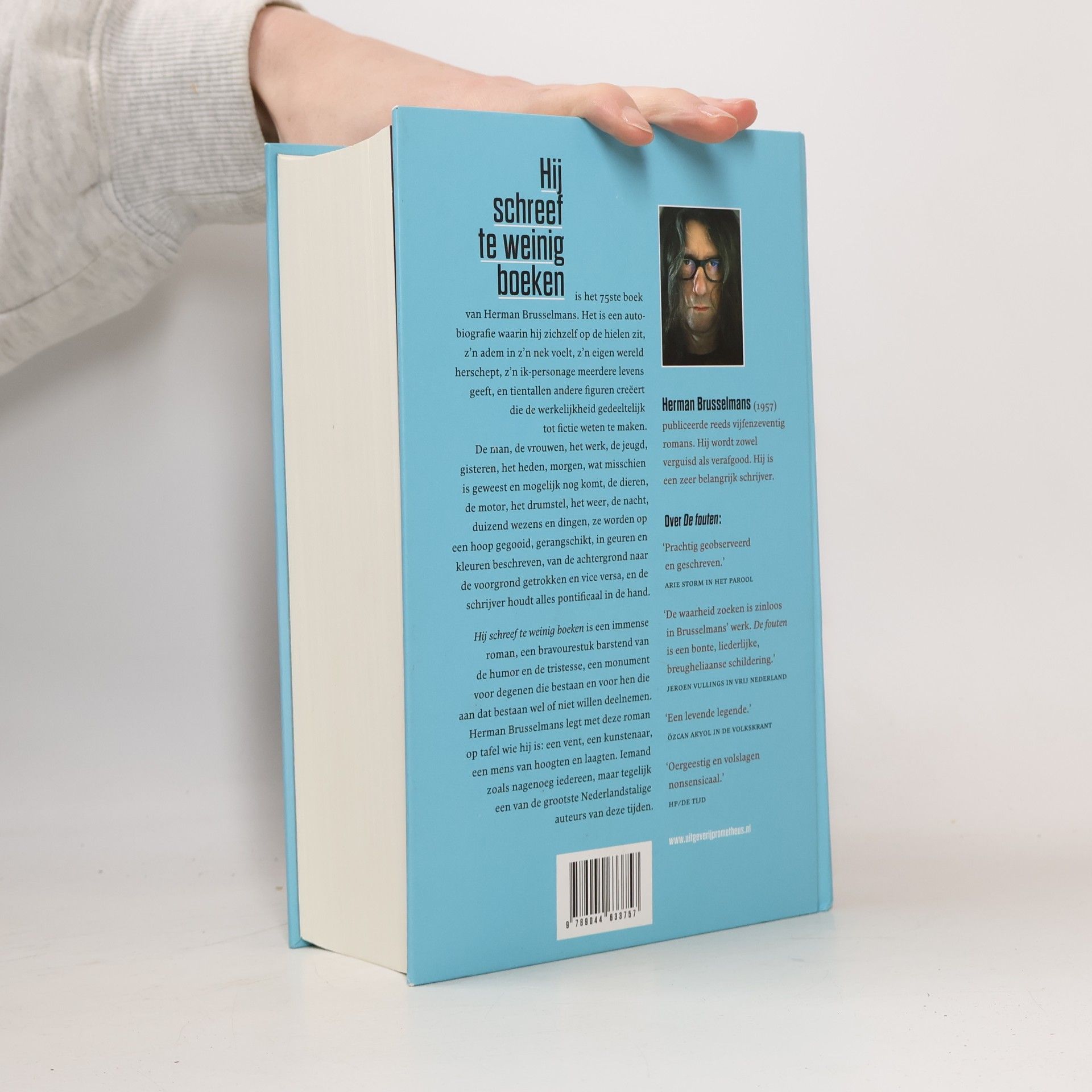Herman Brusselmans Hij schreef te weinig boeken
