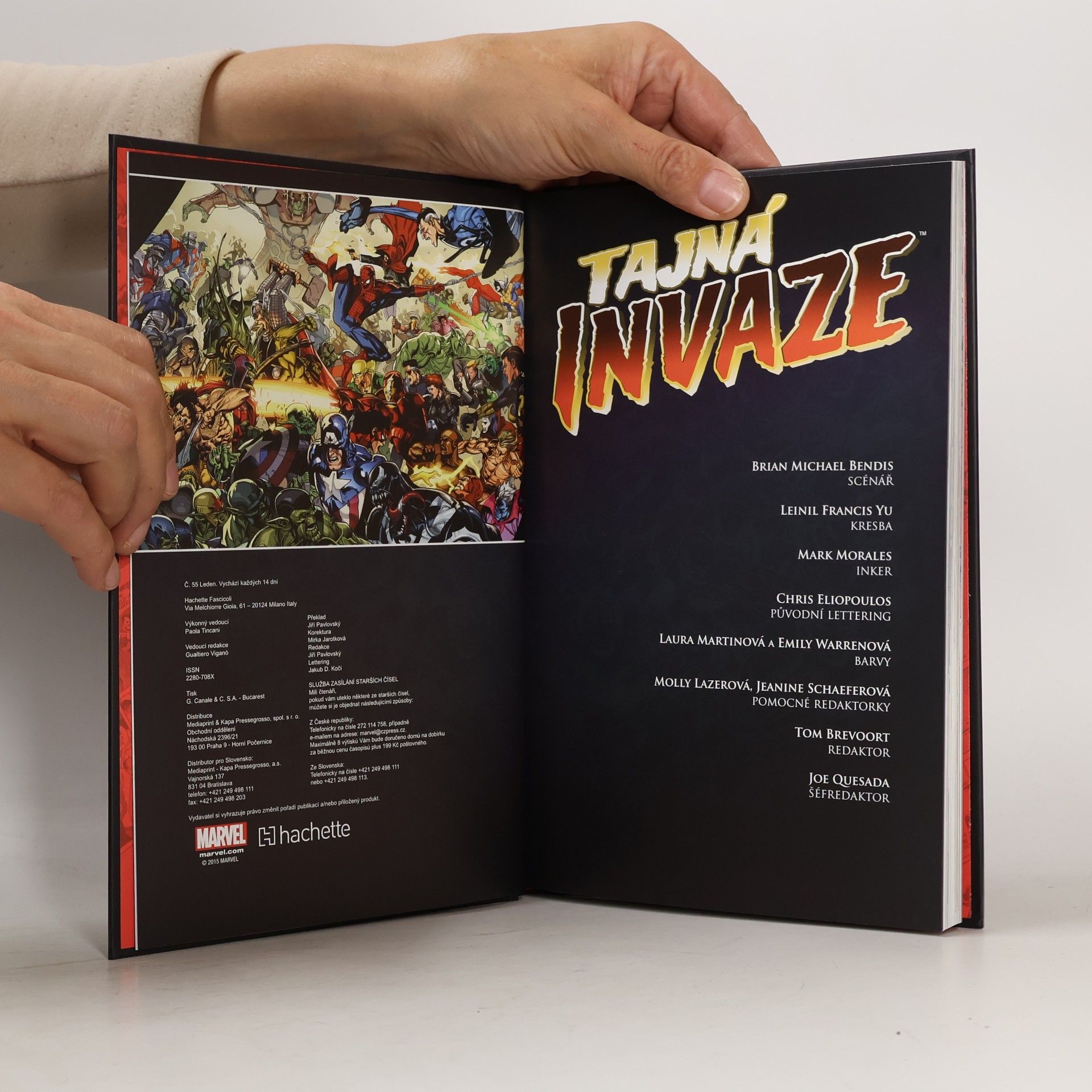 Brian Michael Bendis Ultimátní komiksový komplet 57. Tajná invaze
