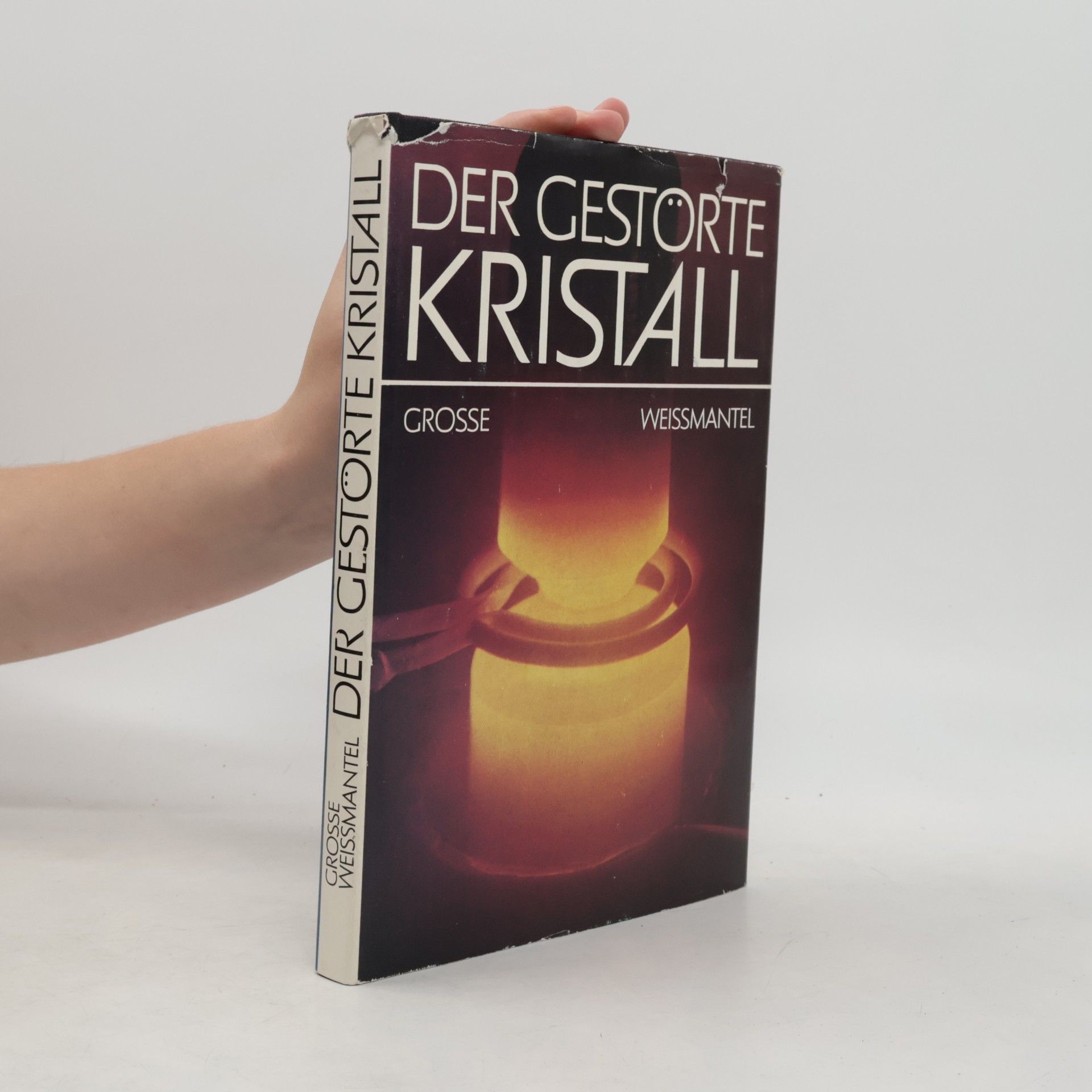 Grosse Weissmantel Der Gestorte. Kristall