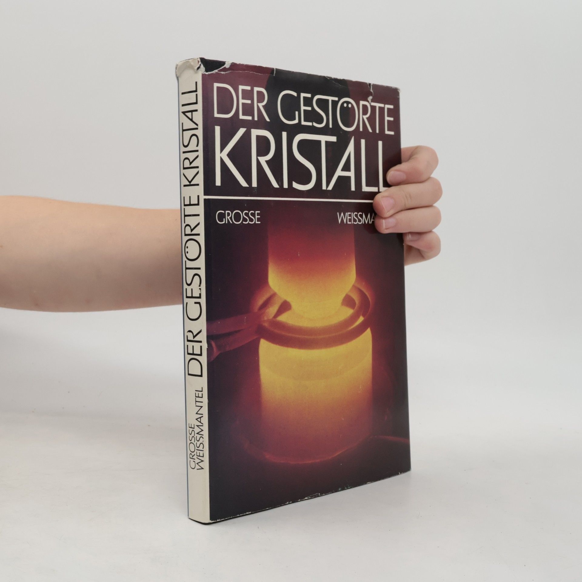 Grosse Weissmantel Der Gestorte. Kristall