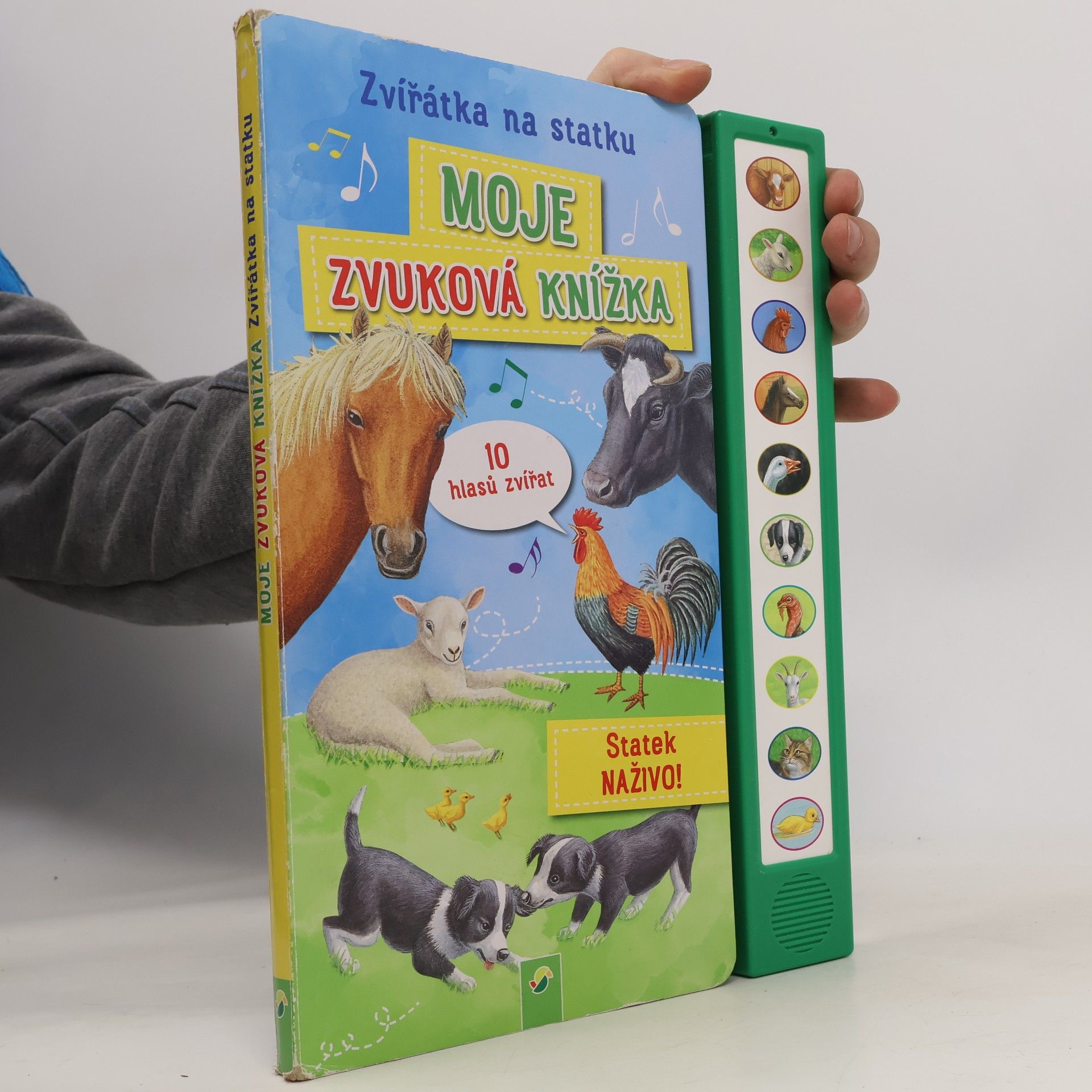 Kolektiv autorů Moje zvuková knížka: Zvířátka na statku