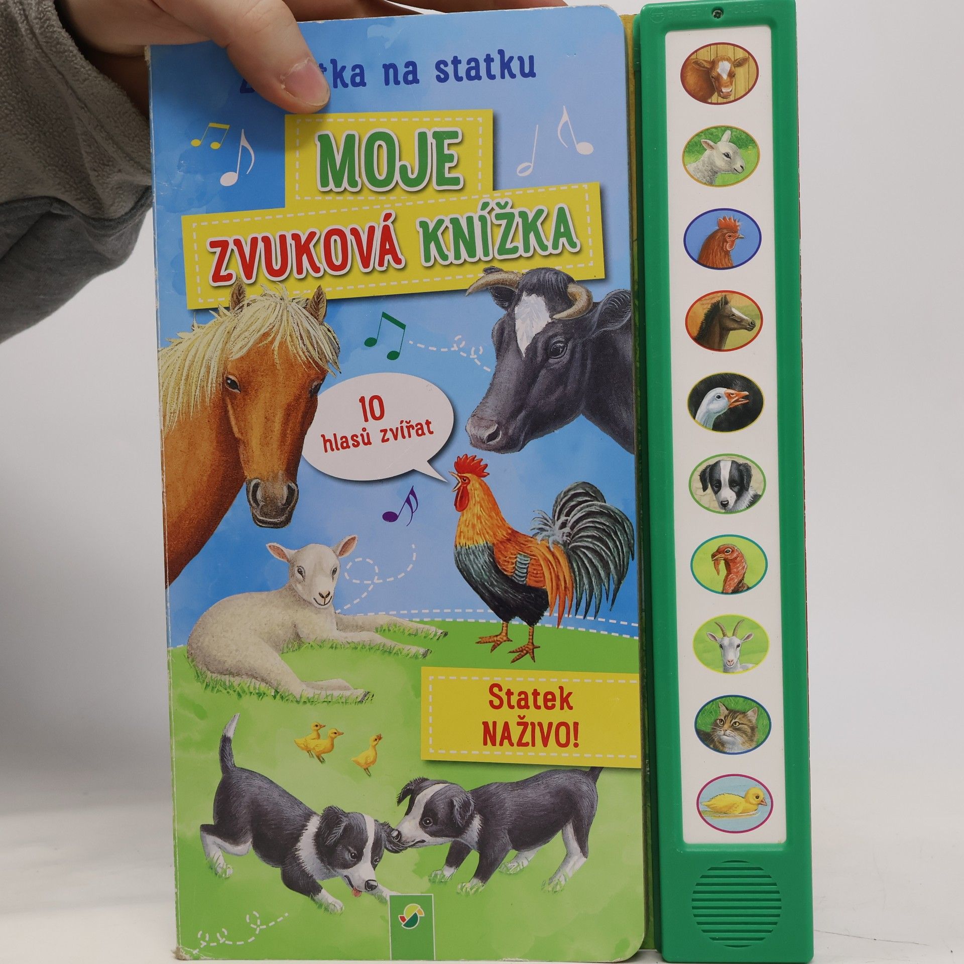 Kolektiv autorů Moje zvuková knížka: Zvířátka na statku