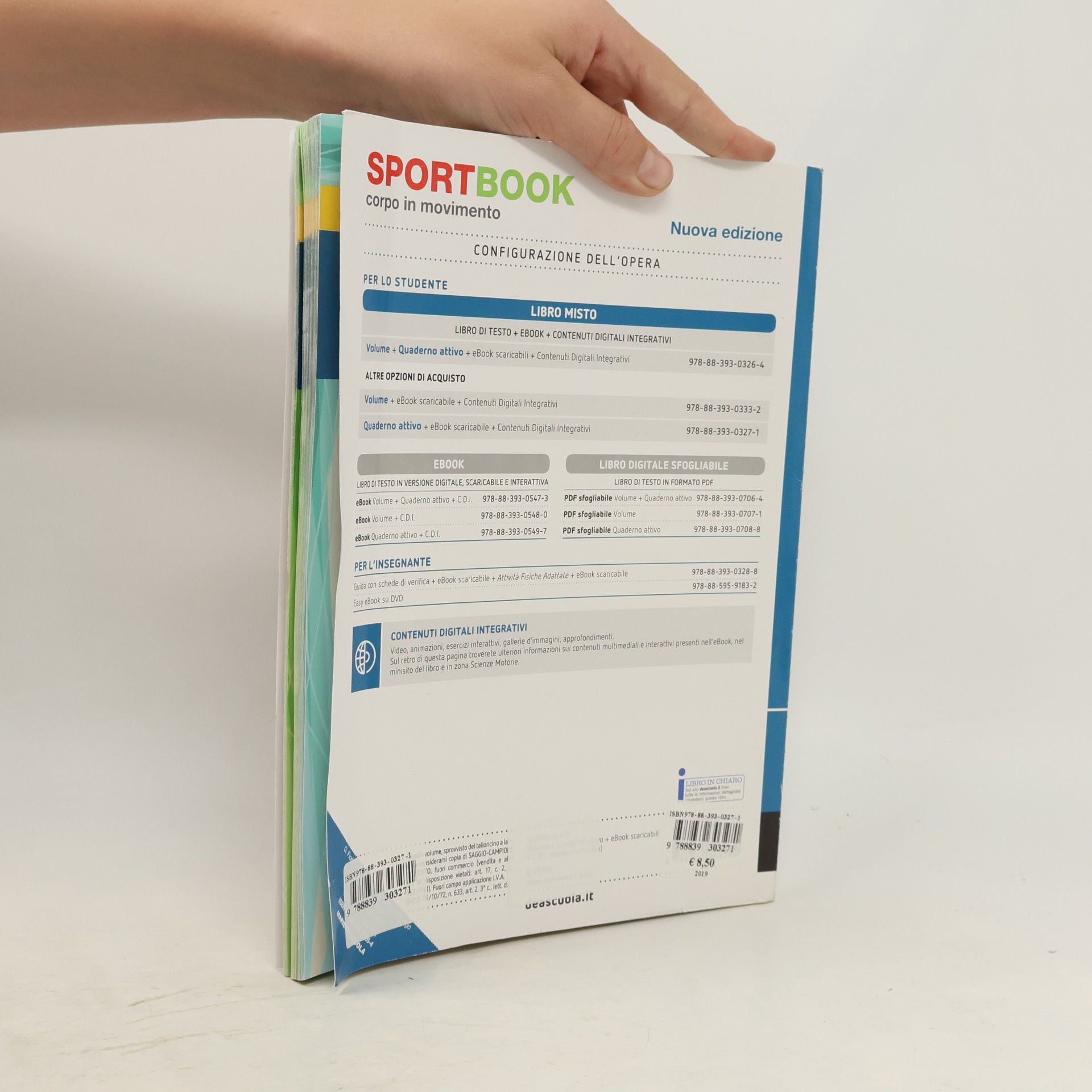Gianluigi Fiorini Sportbook. Corpo in movimento. Quaderno. Per le scuole superiori. Con e-book - Nuova edizione