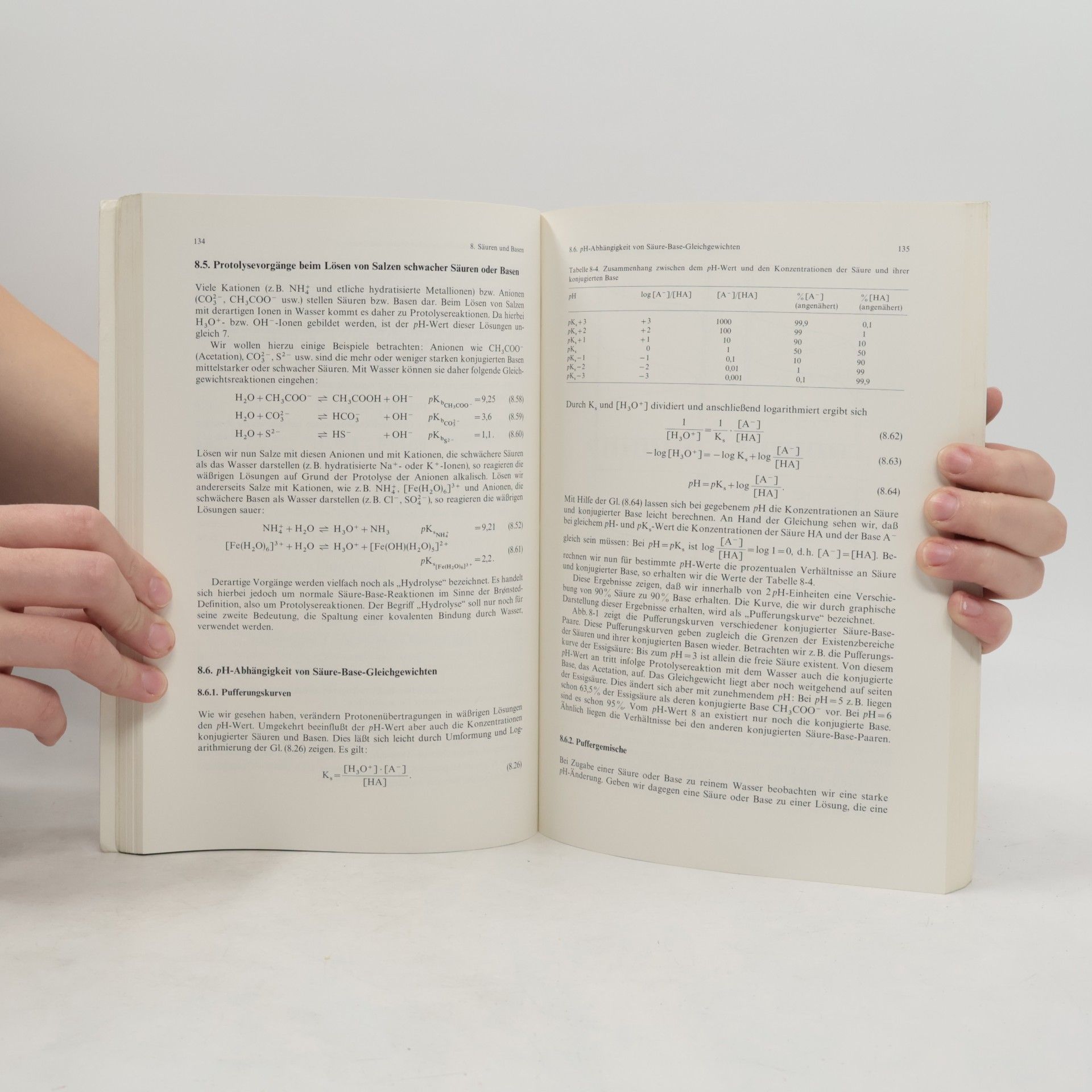 Gerhart August Jander Kurzes Lehrbuch der anorganischen und allgemeinen Chemie - Siebente Auflage, völlig neu bearbeitet von J. Fenner, J. Jander, H. Siegers
