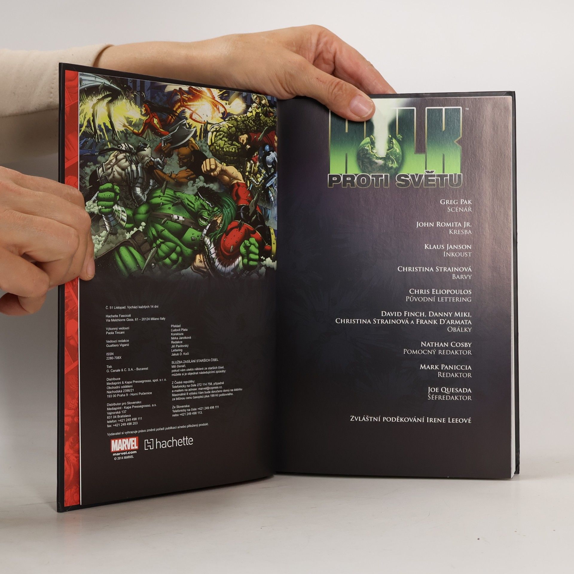 Greg Pak Hulk. Proti světu
