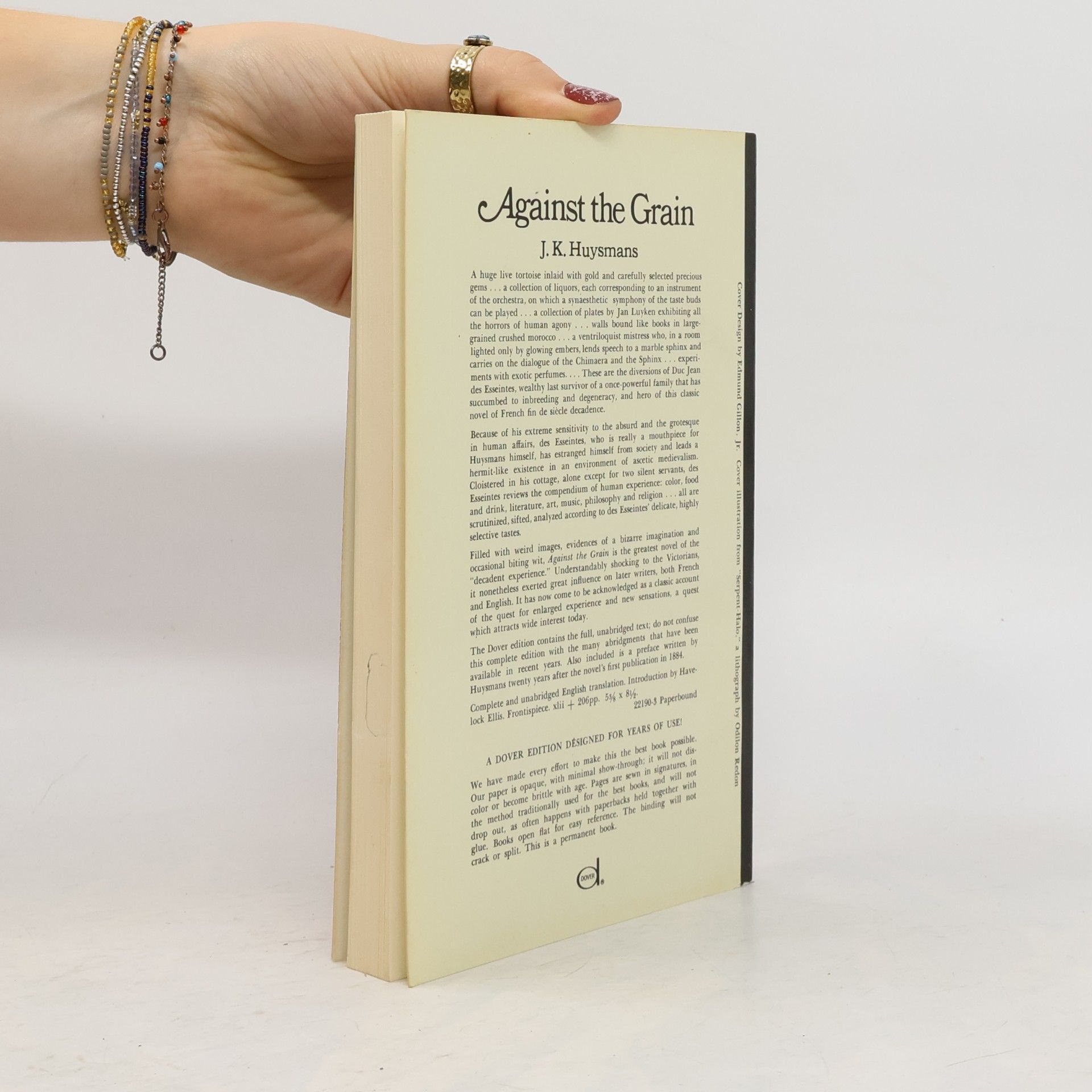 J. -K Huysmans Against the Grain