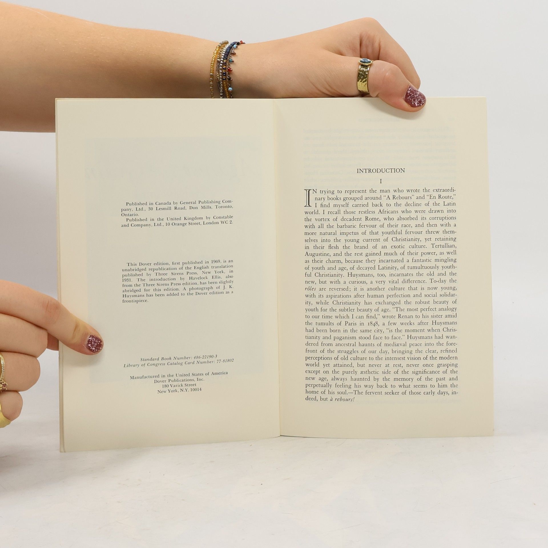 J. -K Huysmans Against the Grain