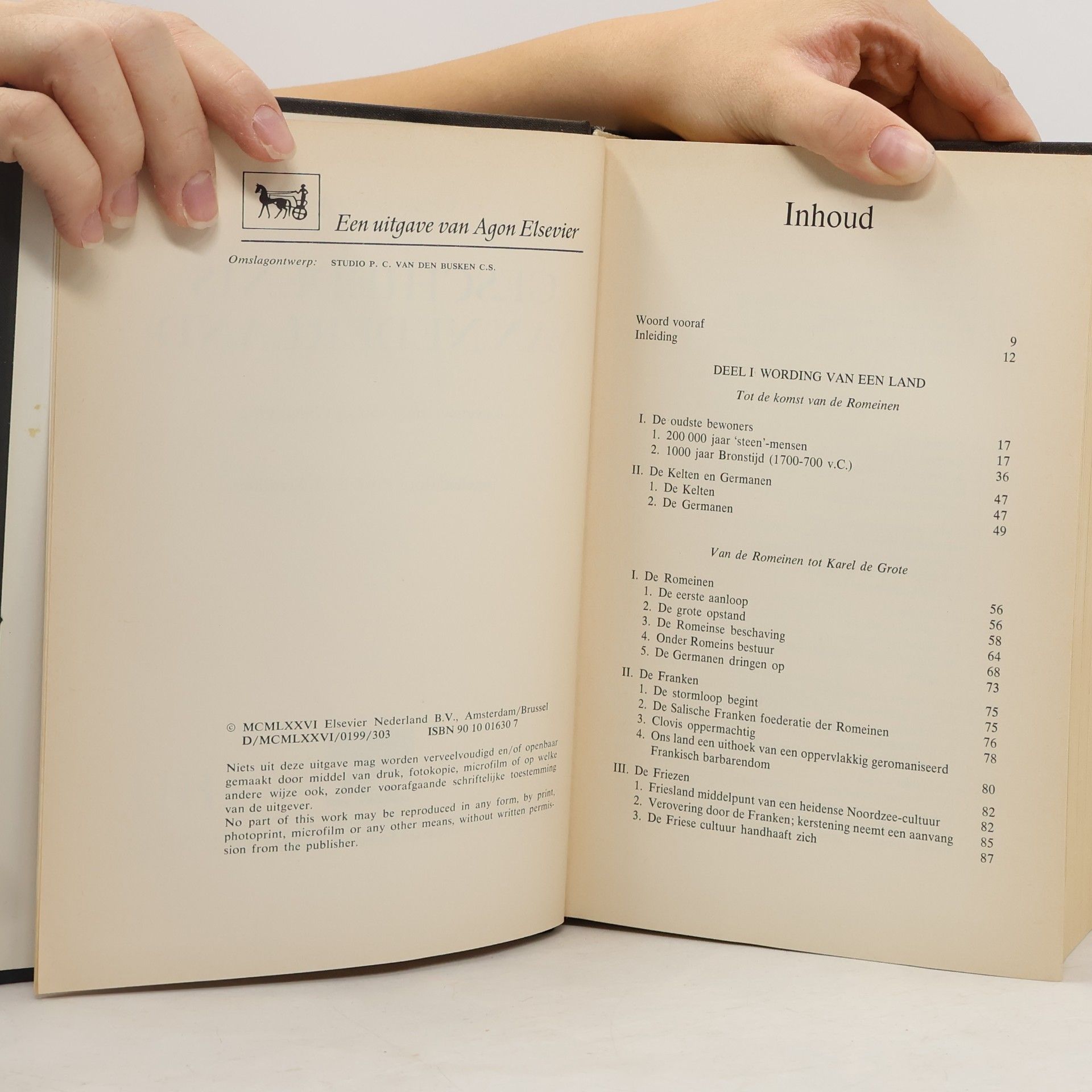 Gerlof Verwey Elseviers historische bibliotheek: Geschiedenis van Nederland