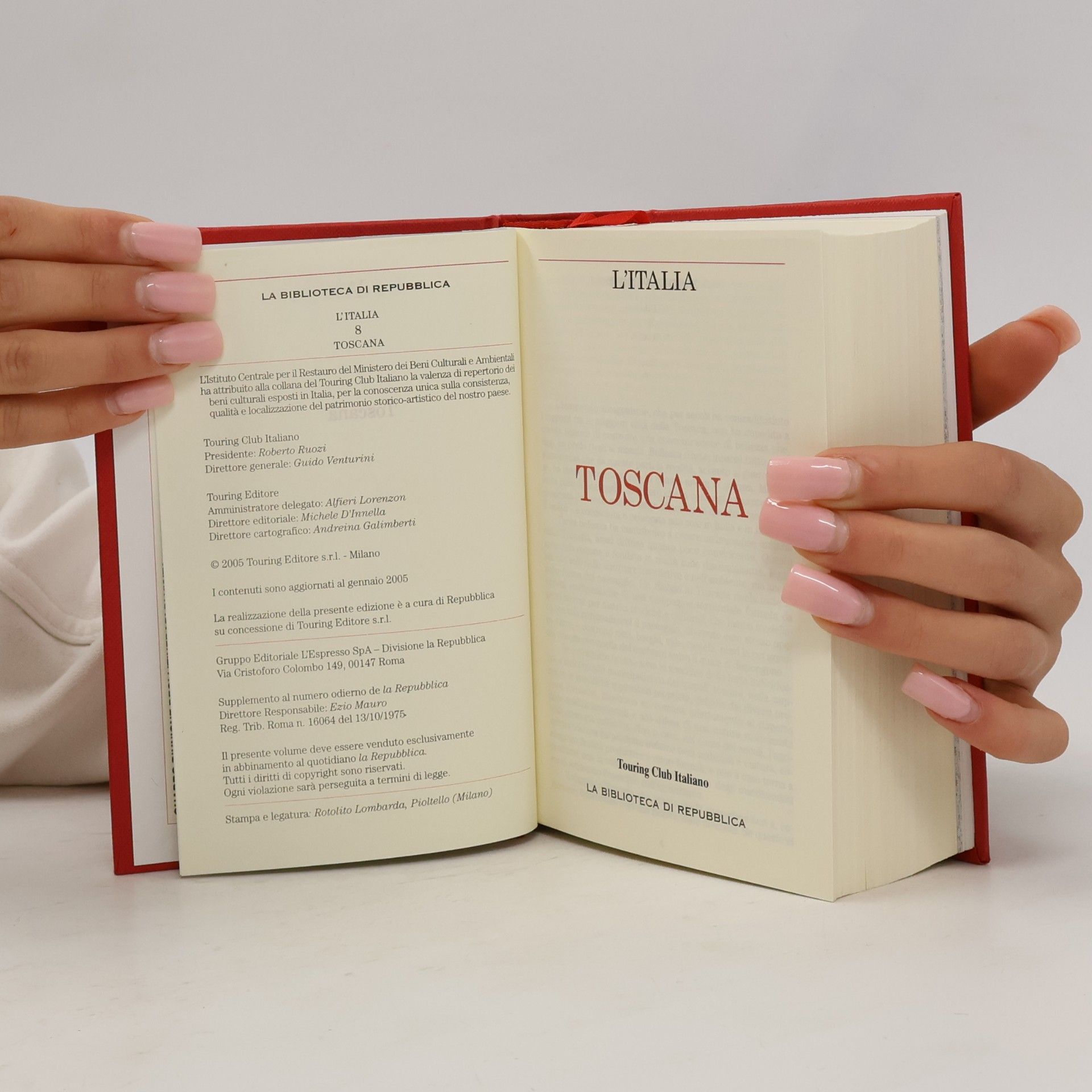 Various authors L'Italia 8: Toscana