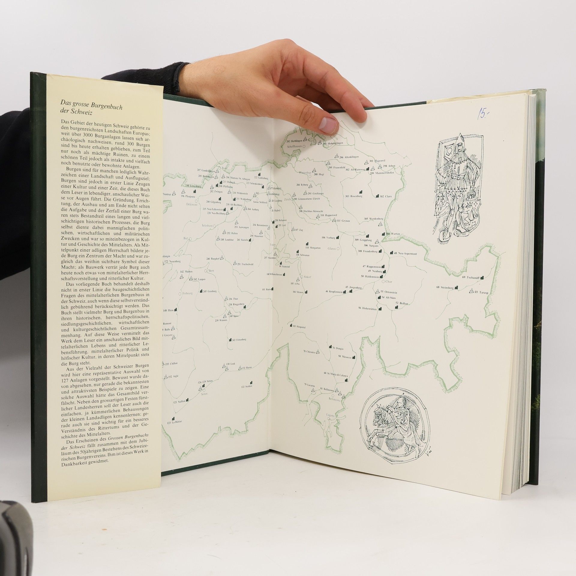 Werner Meyer-Larsen Das grosse Burgenbuch der Schweiz