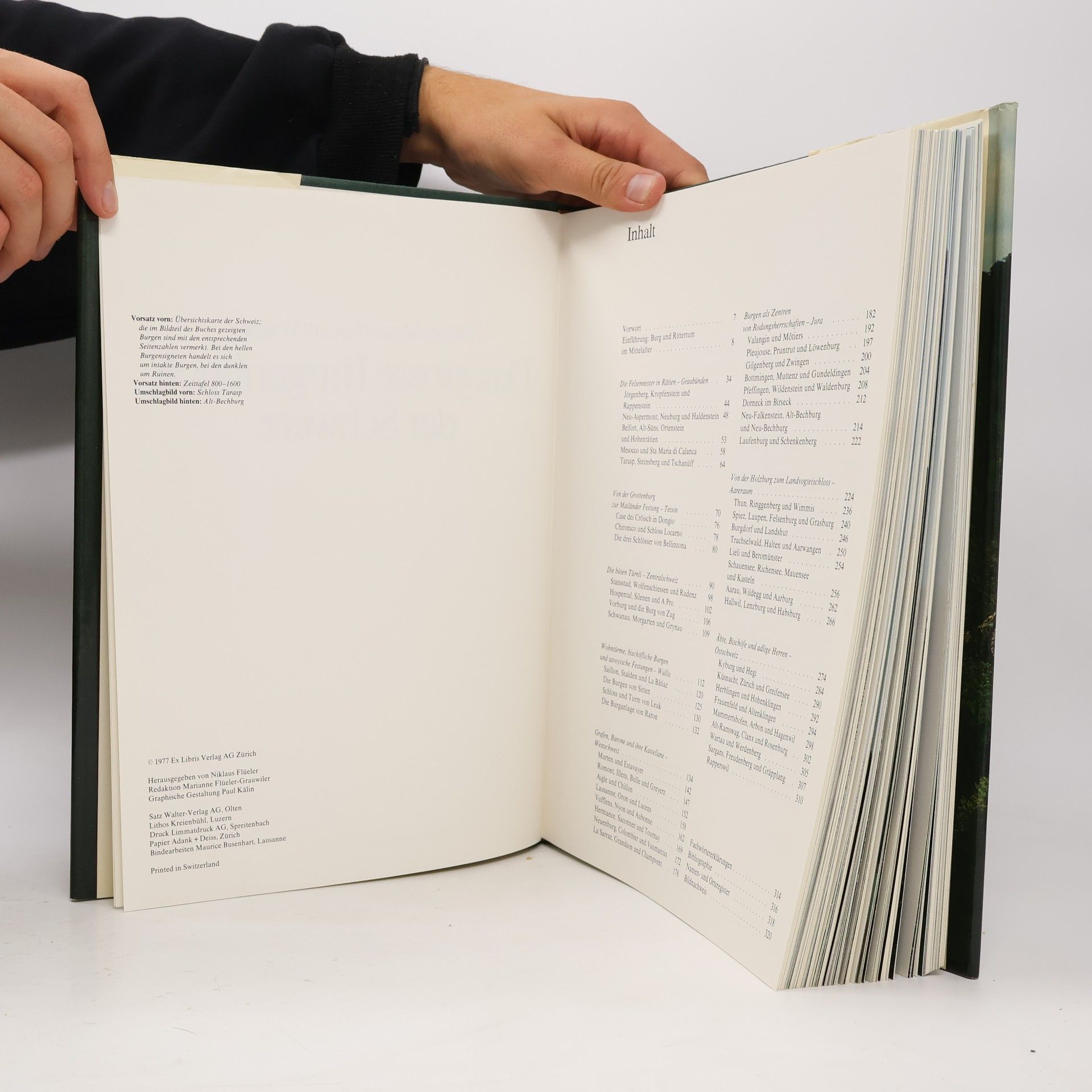 Werner Meyer-Larsen Das grosse Burgenbuch der Schweiz