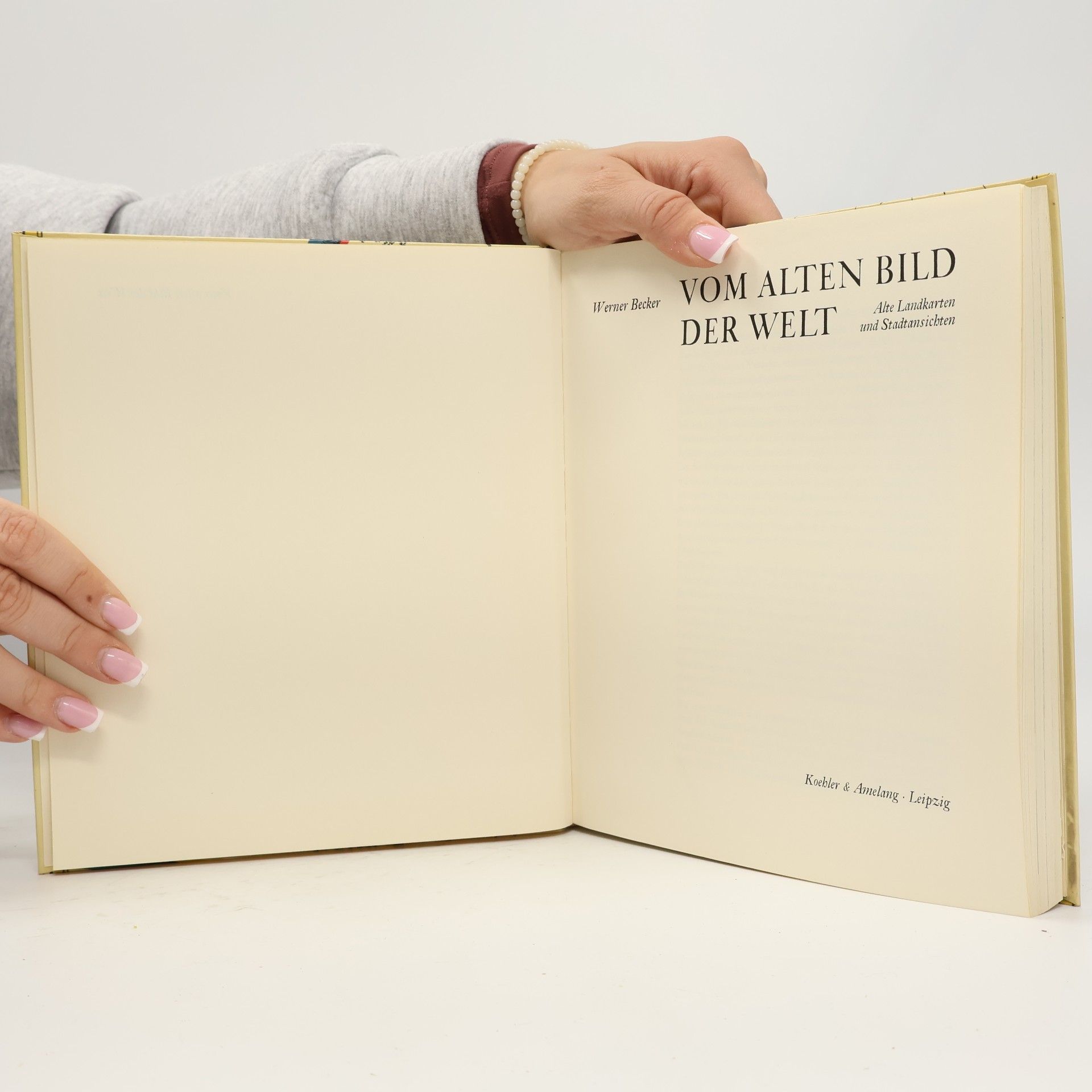 Werner Becker Vom alten Bild der Welt