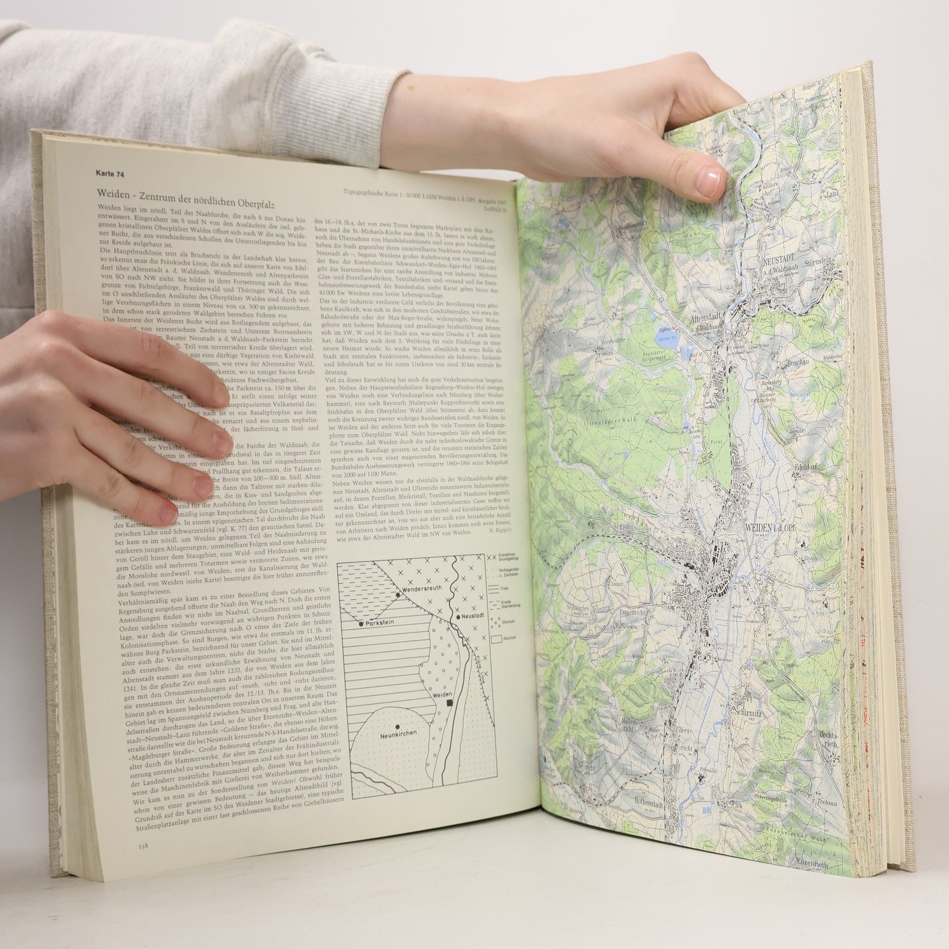 Hans Fehn Topographischer Atlas Bayern